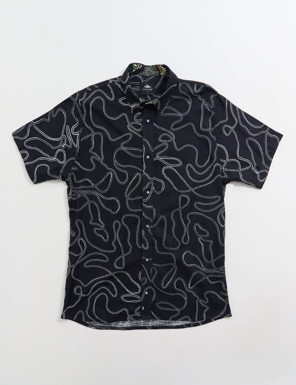 Camisa Regular Fit Born negro Hombre - imagen 8