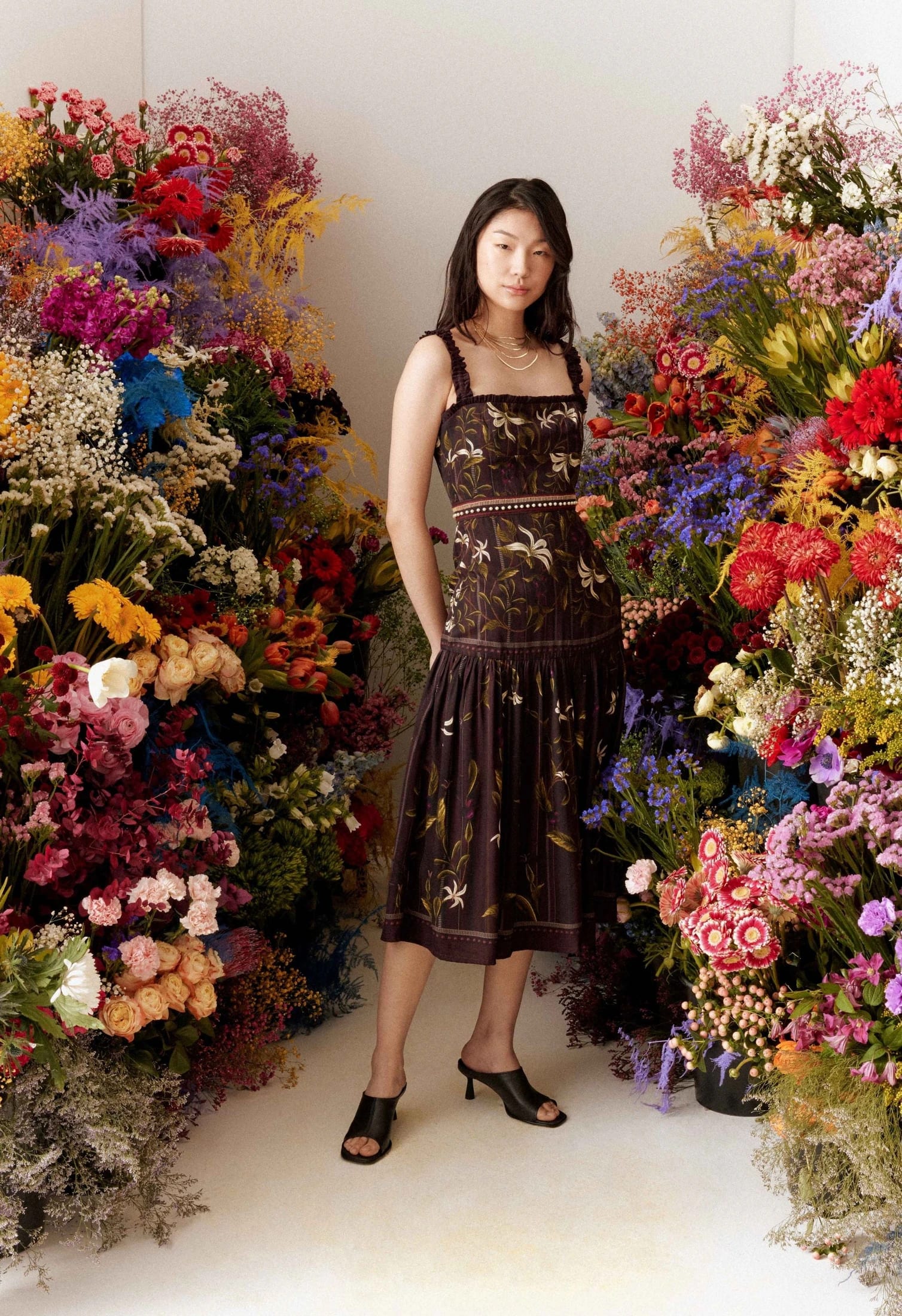 Níspero Café Midi Dress - imagen 2
