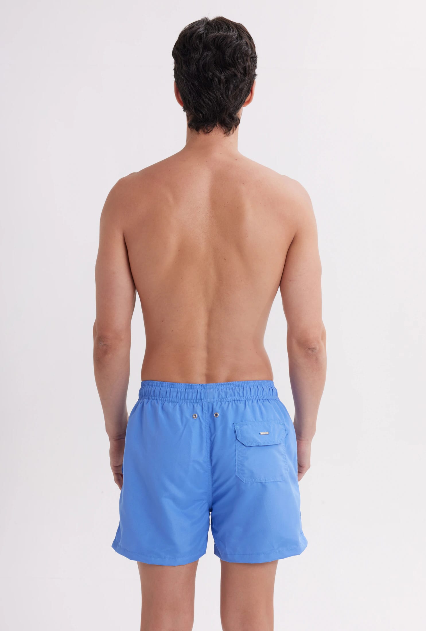 Pantaloneta de Hombre Tom Azul Retro - imagen 2