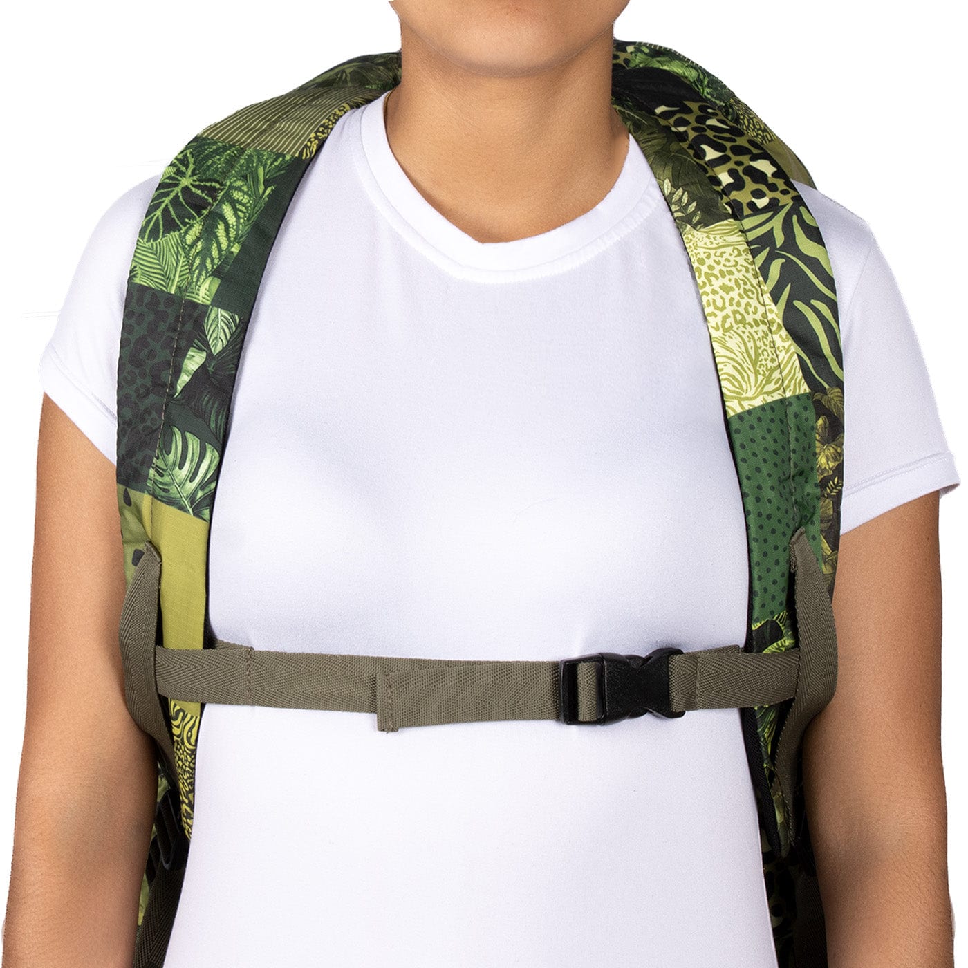 Morral Aventura ULTRA Plegable Estampado Green Citybags Multicolor - imagen 6