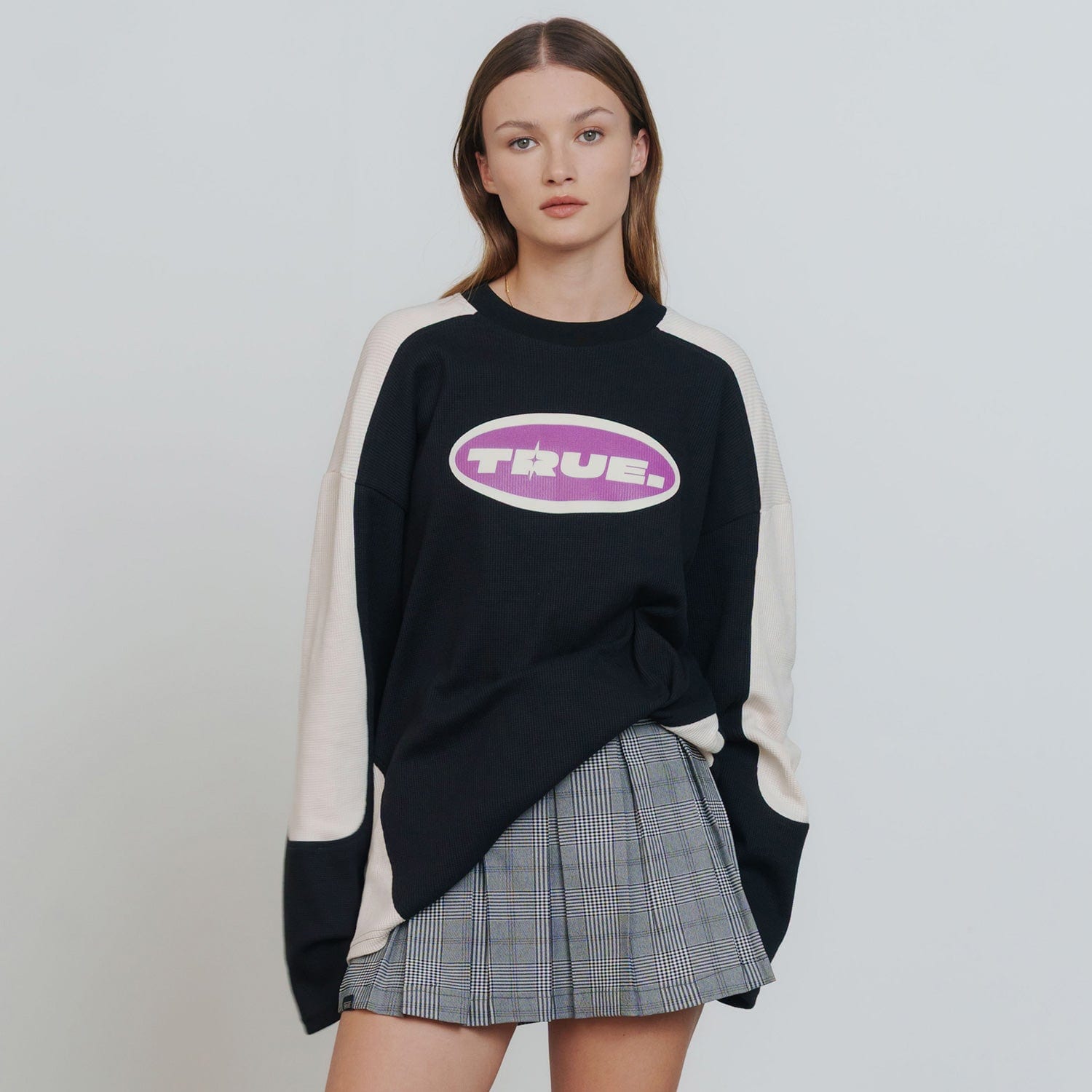 Waffer Long Sleeve Tee - Black - imagen 5