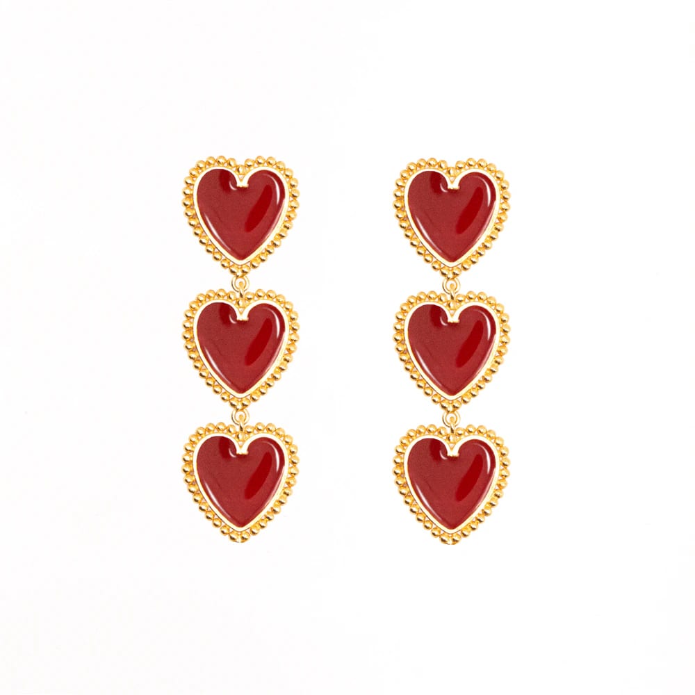 Aretes Triple Hartt - imagen 1