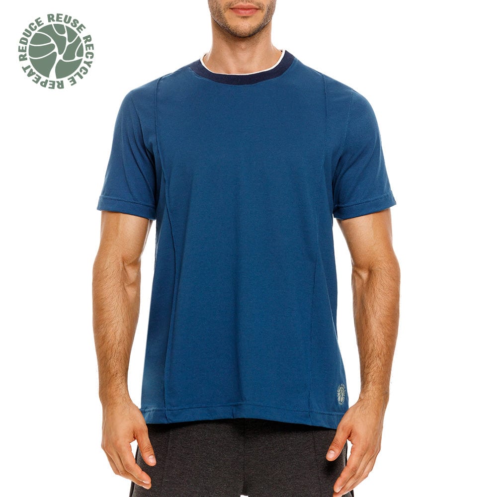 CAMISETA CUELLO REDONDO POLOS AZUL - imagen 1
