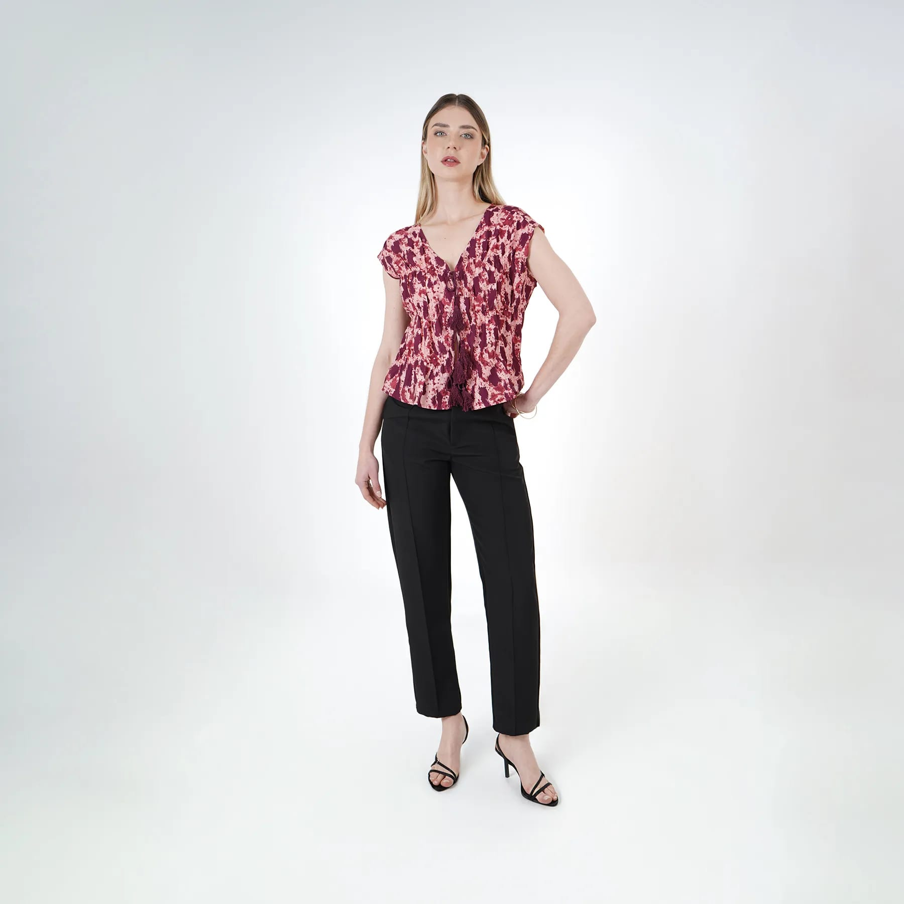 Pantalon Tiro Alto Bota Recta - imagen 4