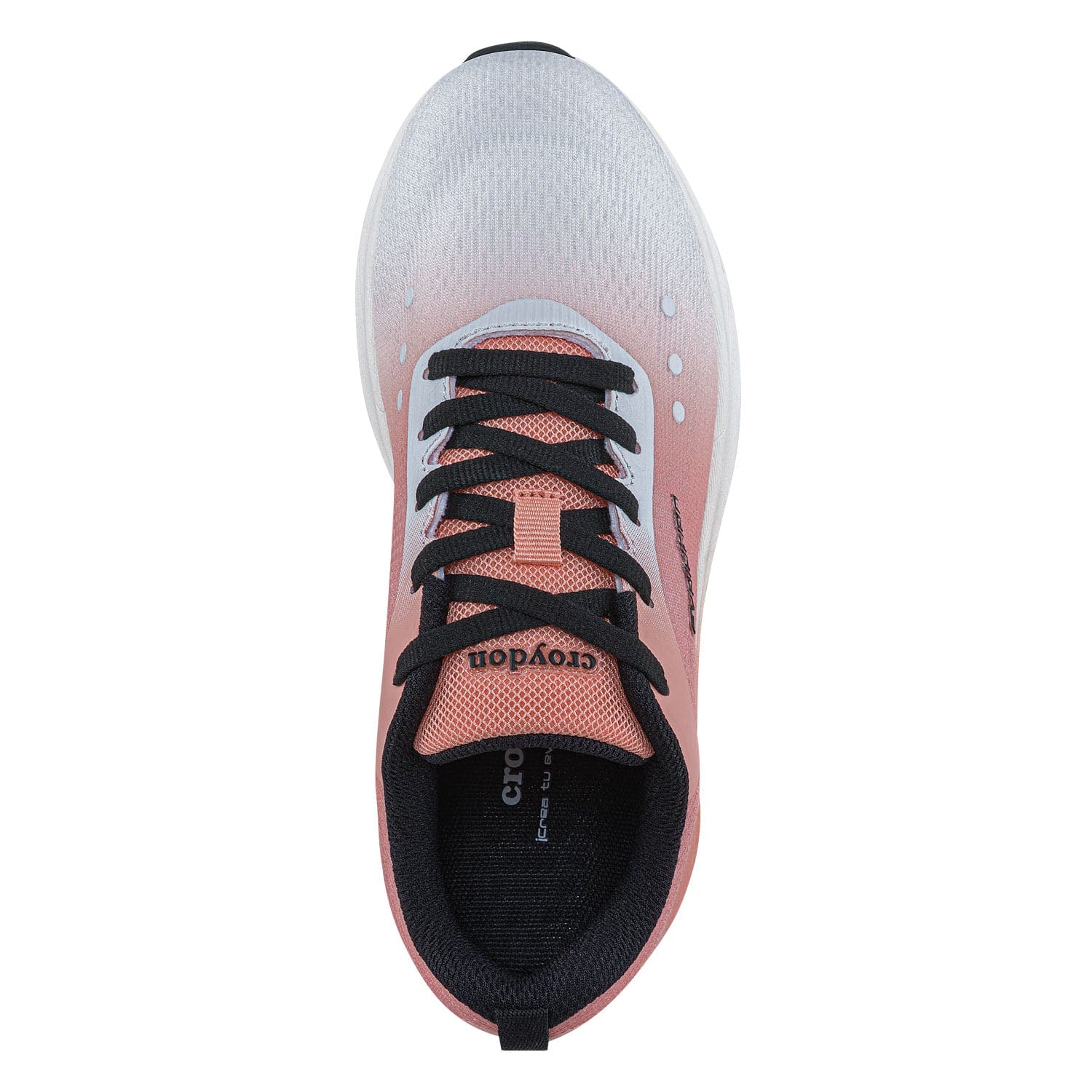 Tenis Running Wibo Blanco-Coral Croydon Para Mujer - imagen 4