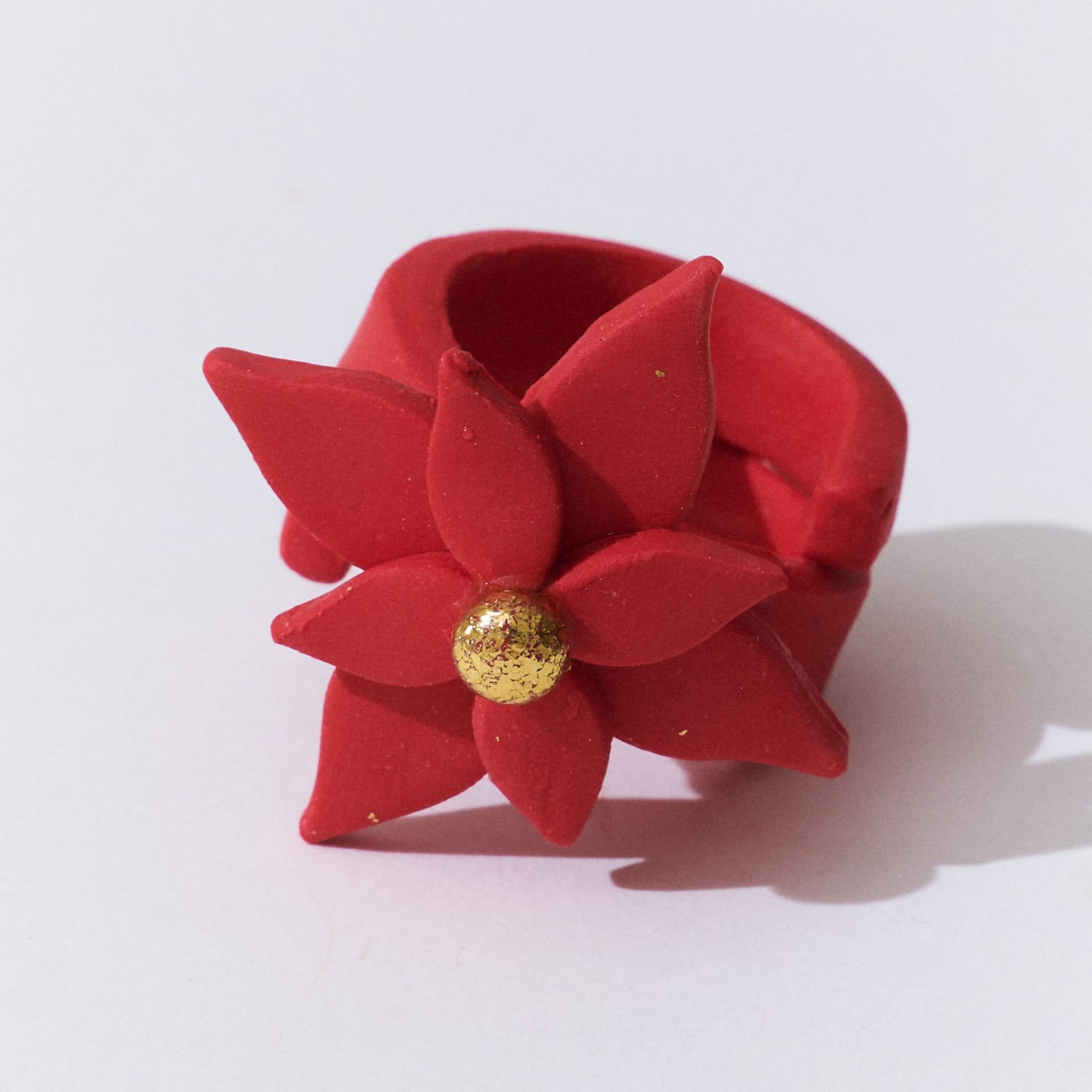 Anillo Flor de Navidad Mini - imagen 4