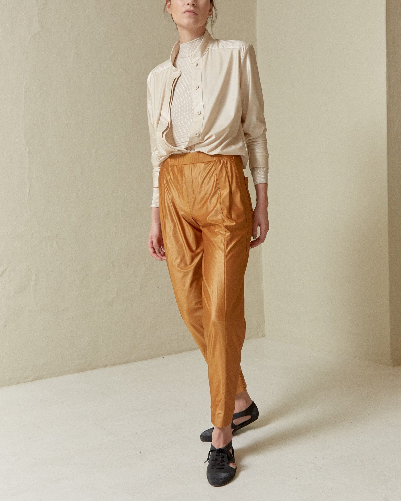 Pantalón Tech Fresh Ocre LÚCIDO - imagen 1