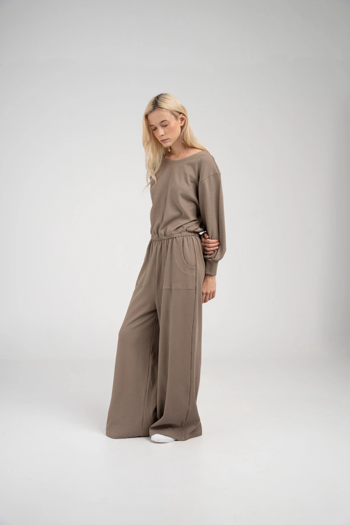 Organic Waffle Jumpsuit - imagen 8
