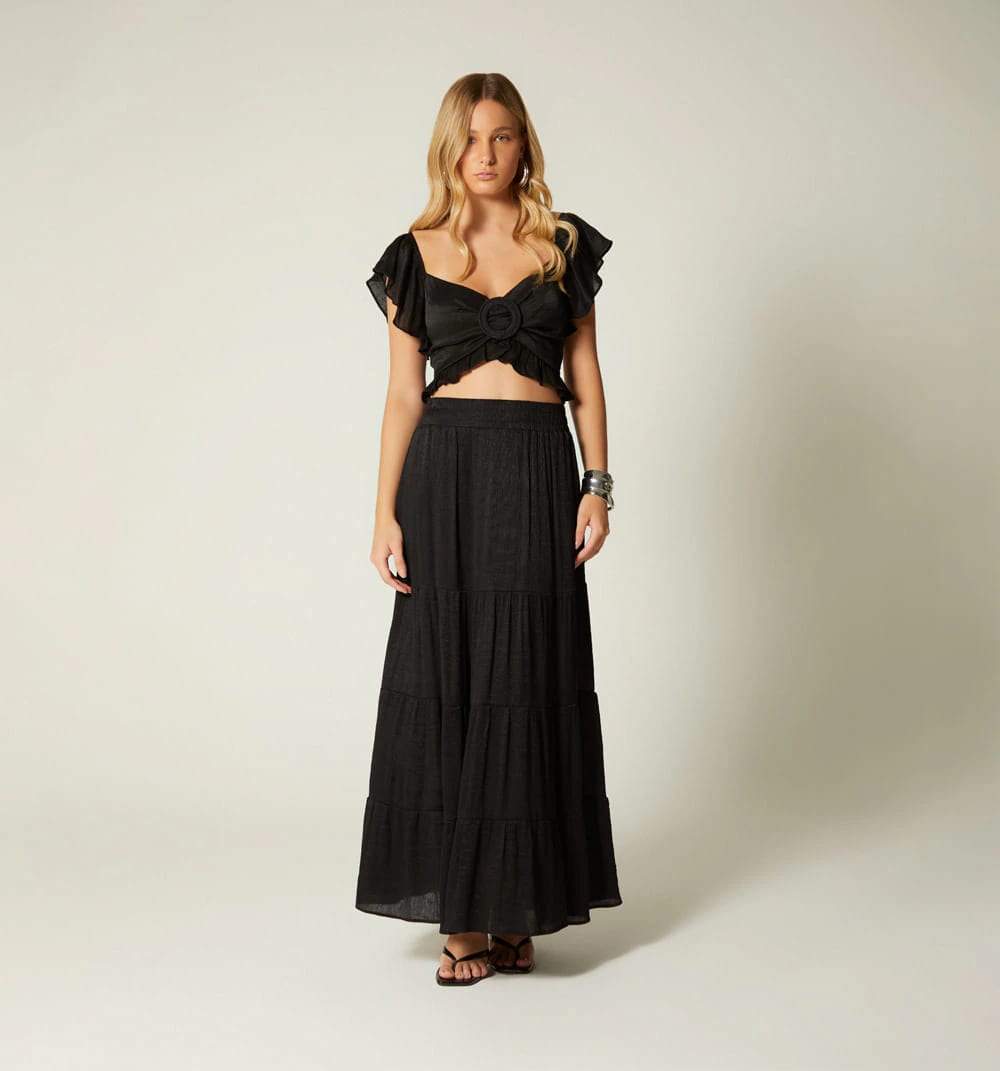 Blusa  hombros descubiertos - imagen 1