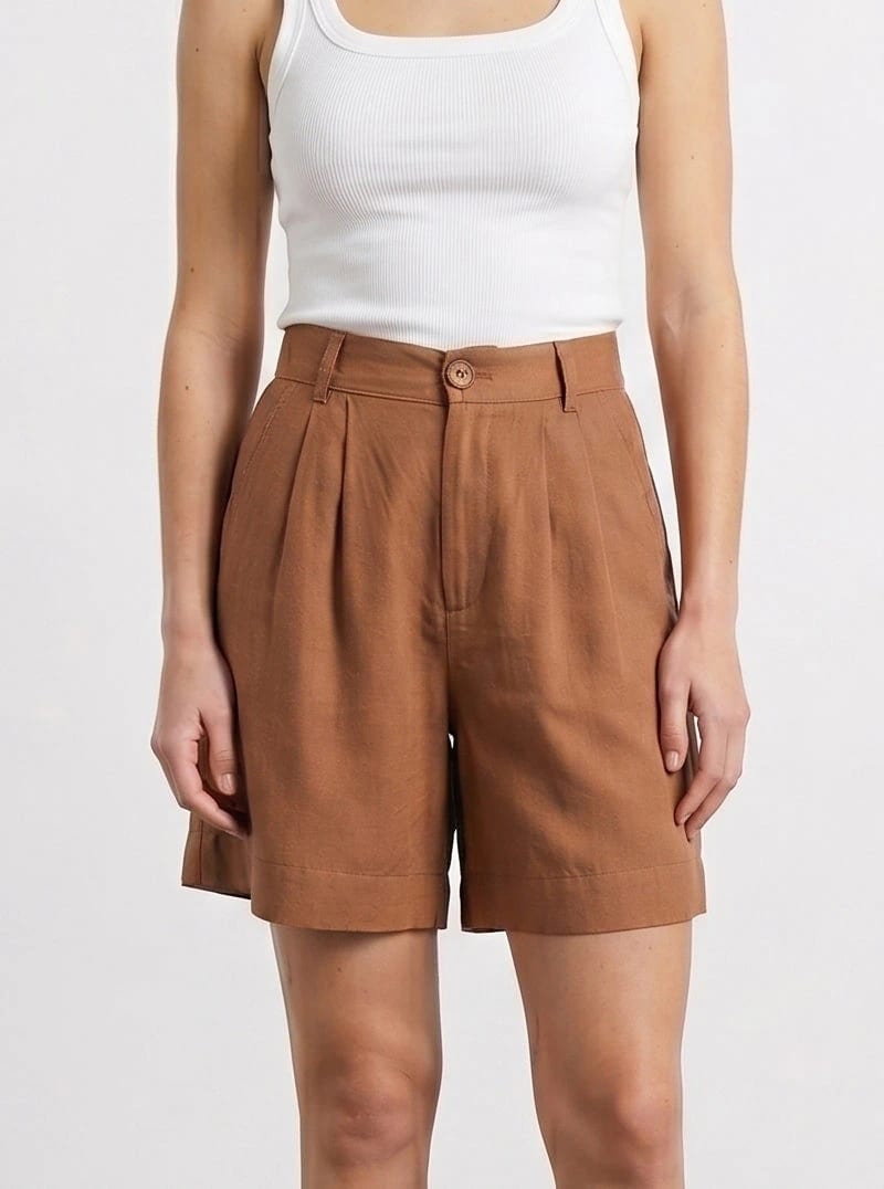 SHORT MESTIZO CAQUI - imagen 4
