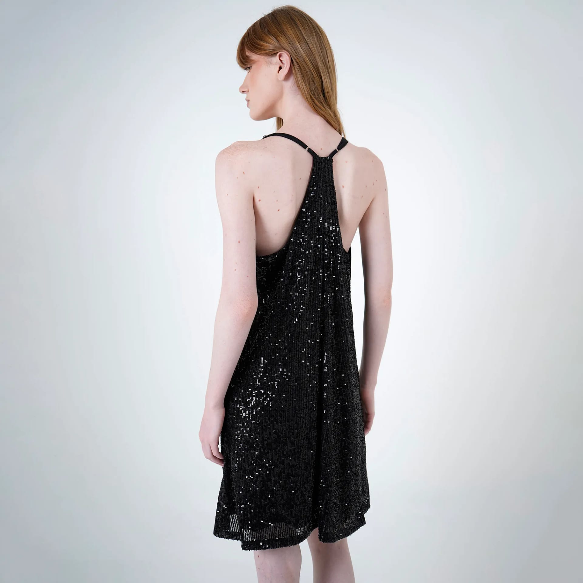 Vestido Medio De Tiras - imagen 6