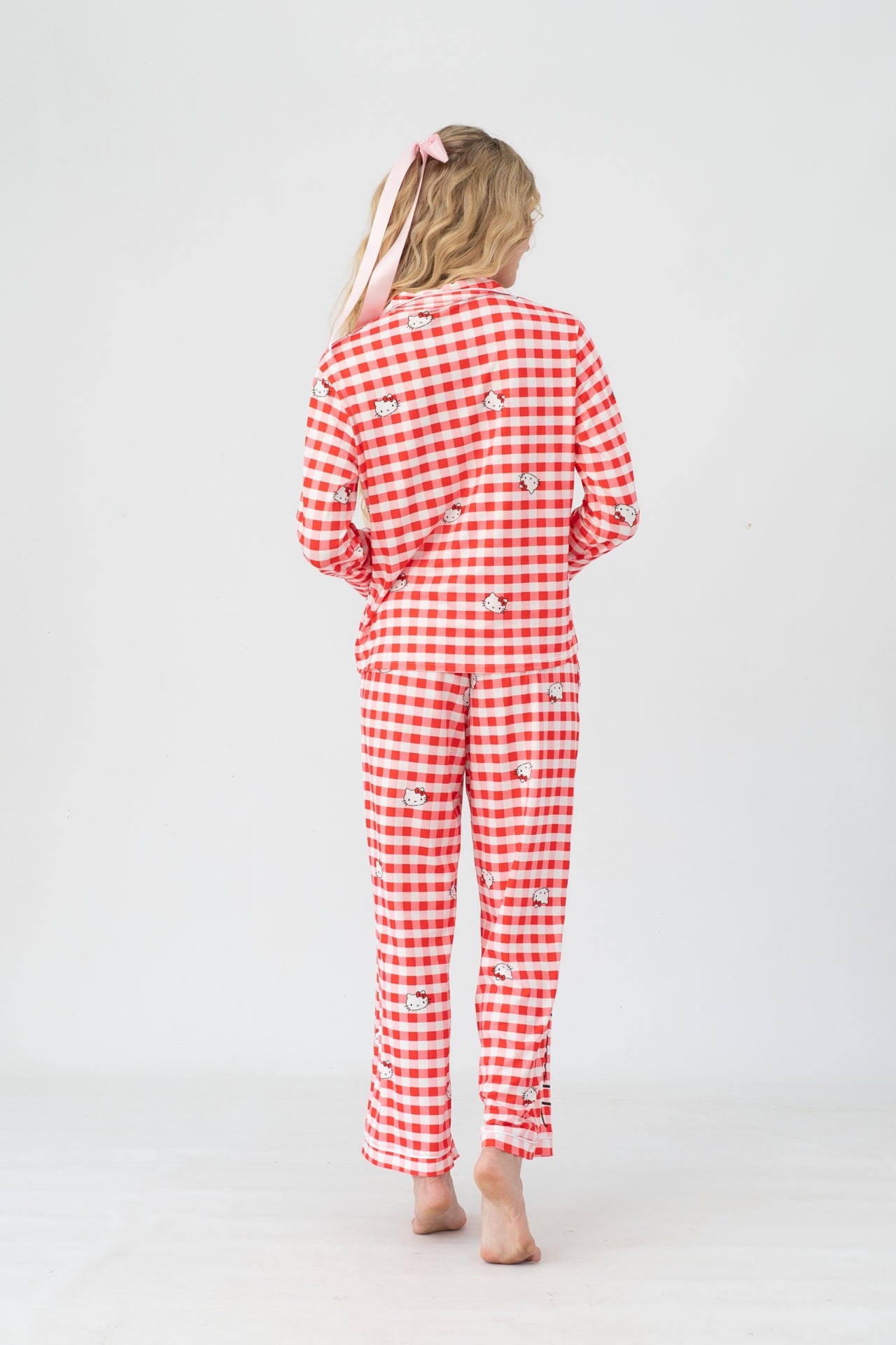 Set pantalon Amsterdam rojo con blanco - imagen 4