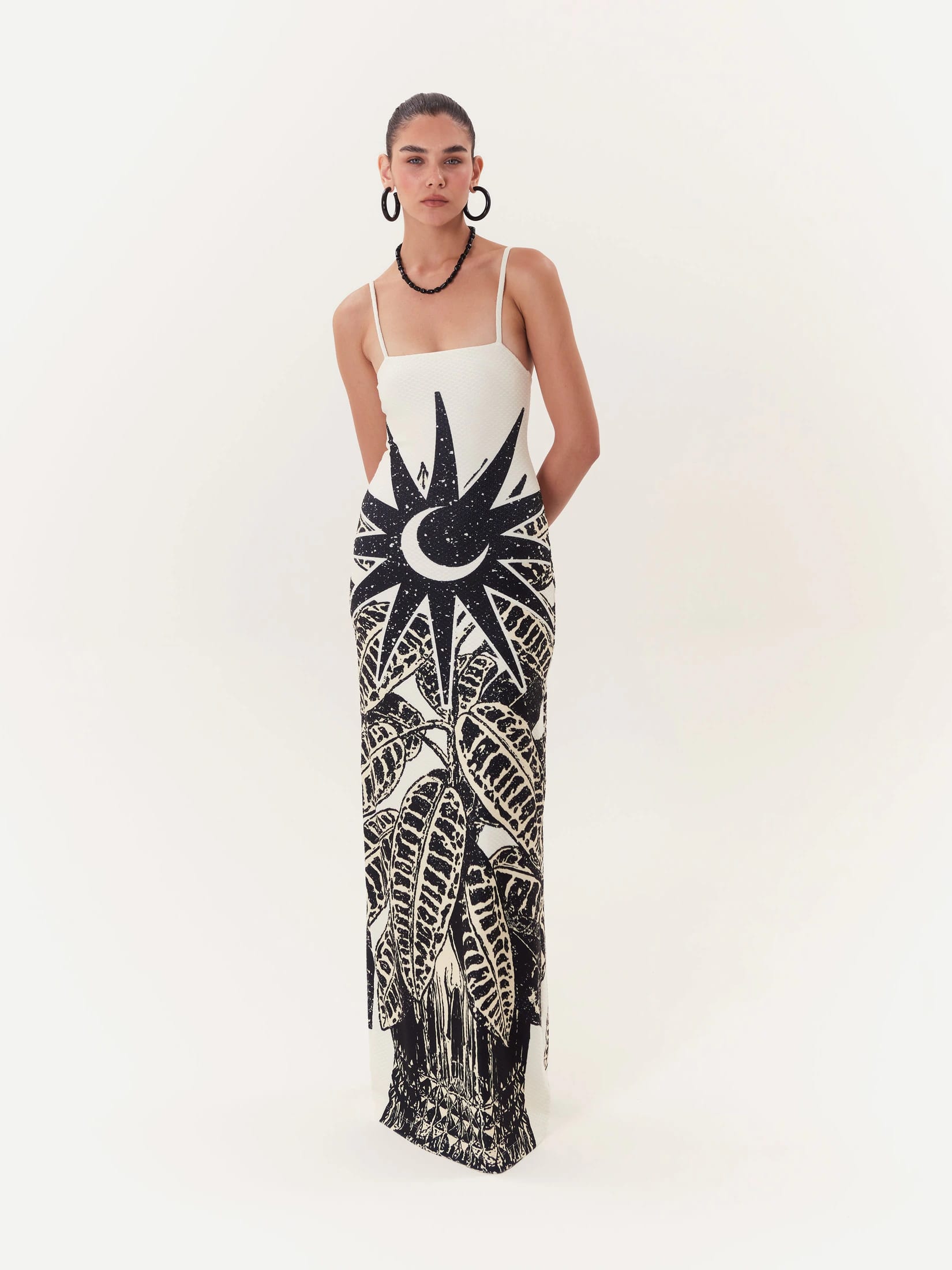 Maxi Dress Solar - Negro - imagen 2