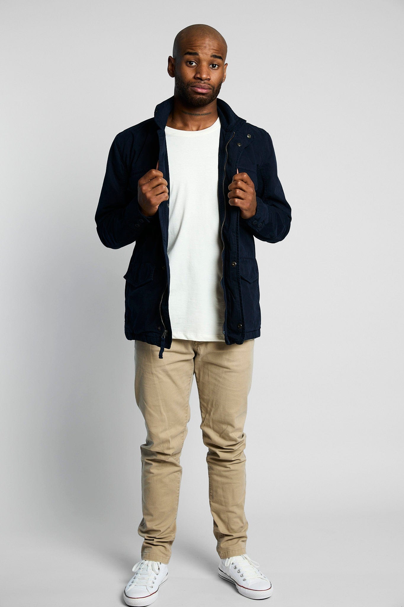 Chaqueta Cargo Azul Oscuro - imagen 5