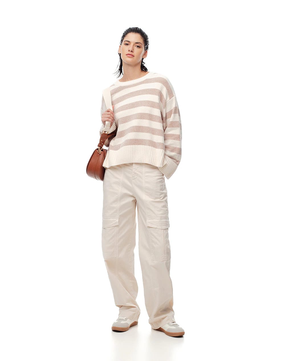 Suéter oversize rayas mujer - imagen 5