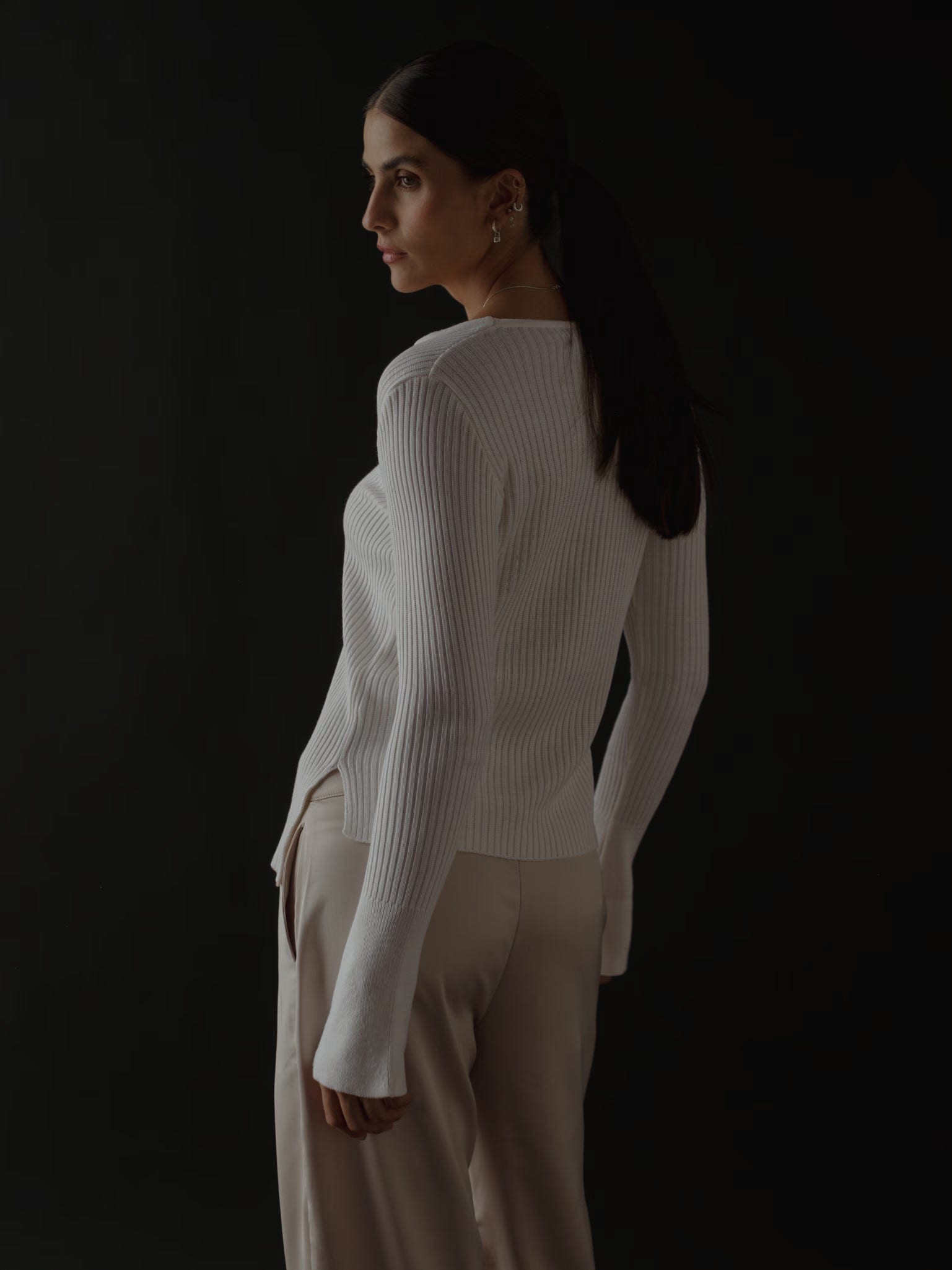 NOT SO MODEST CARDIGAN - SOFT WHITE - imagen 9