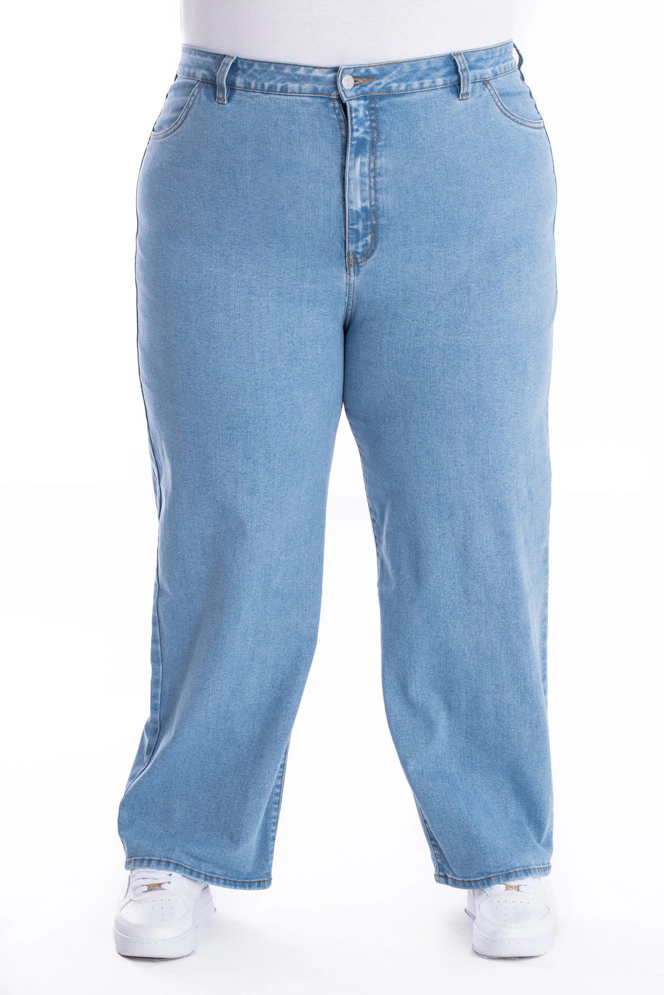 Jean Girlfriend Azul Medio 351 - imagen 4