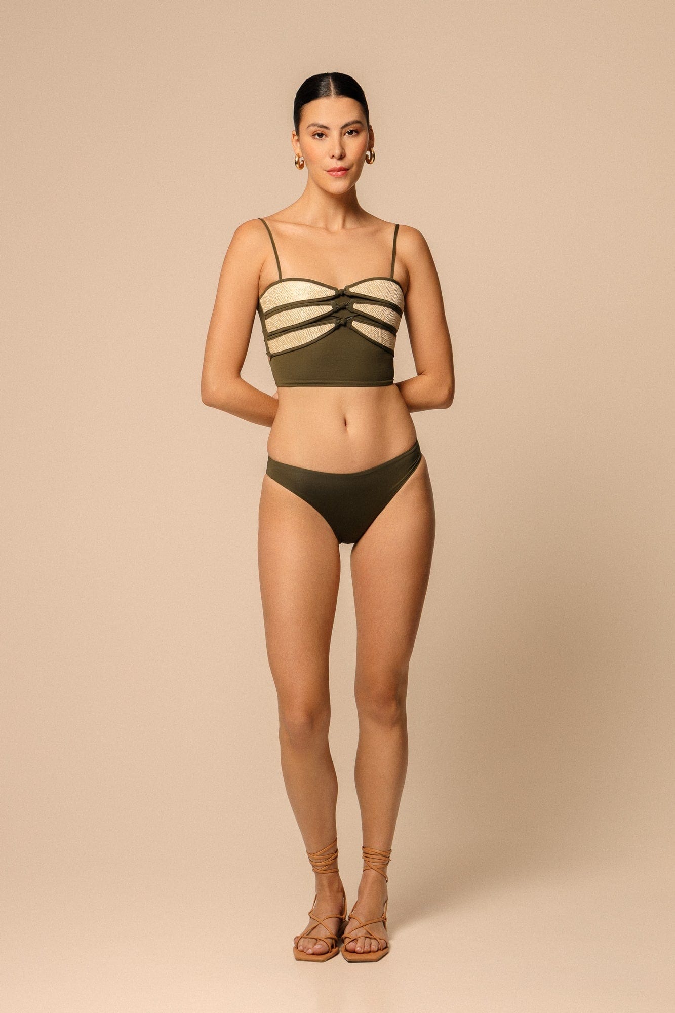 ODILIA TOP / Verde Oliva - imagen 2