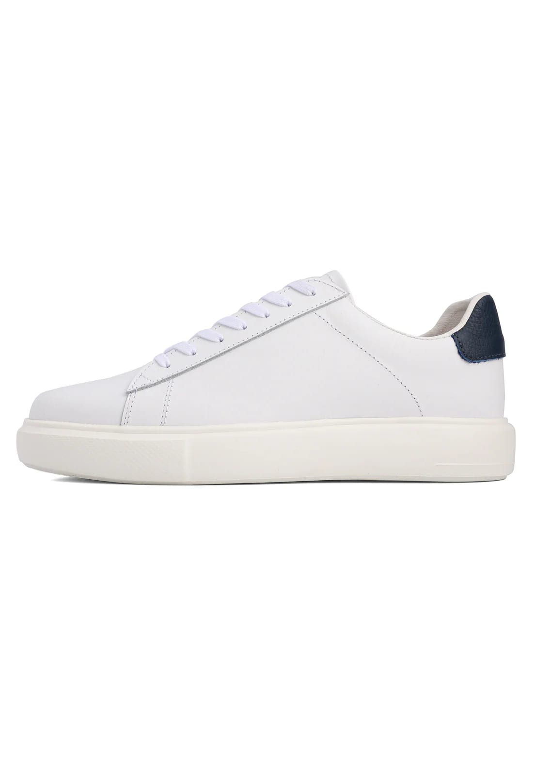 Tenis blancos suela blanca talon azul - imagen 2