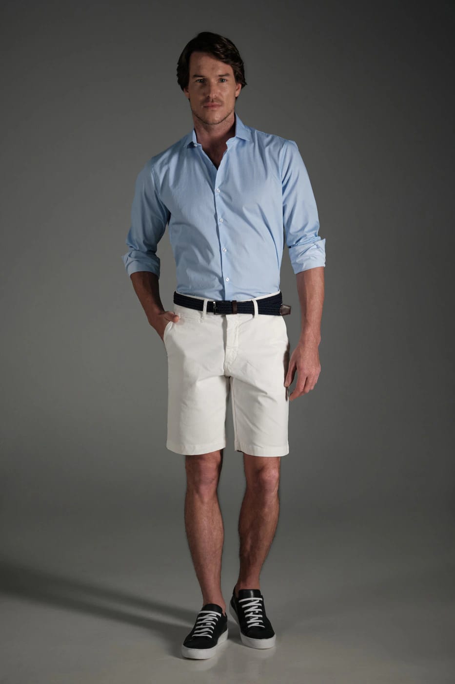 Bermuda Chino Classic Beige Tiza - imagen 3