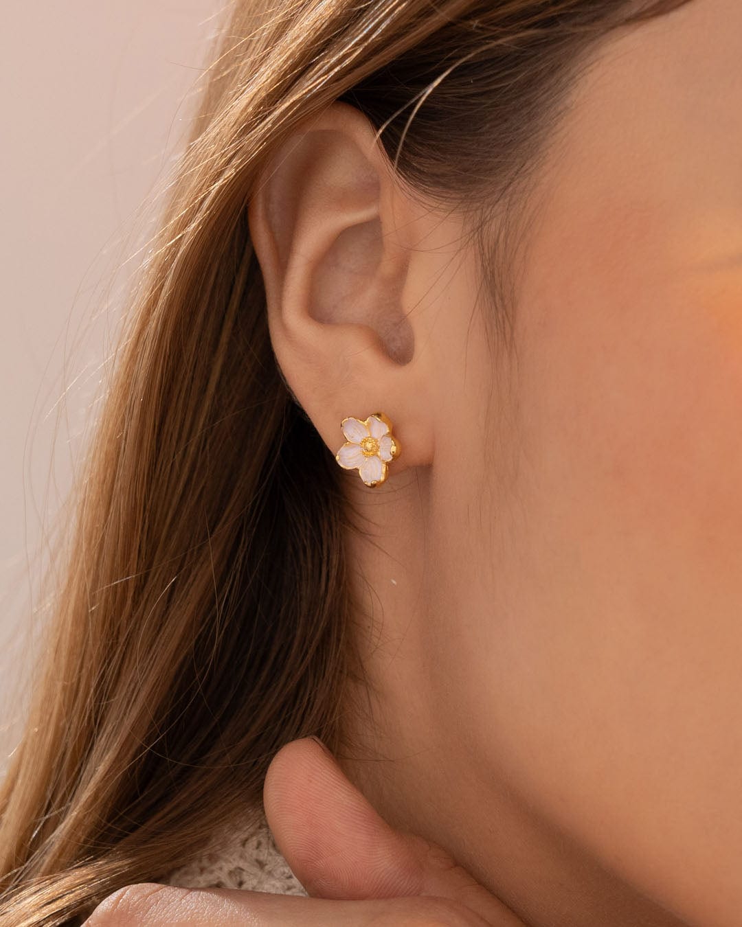 Aretes Flor Primavera - imagen 1