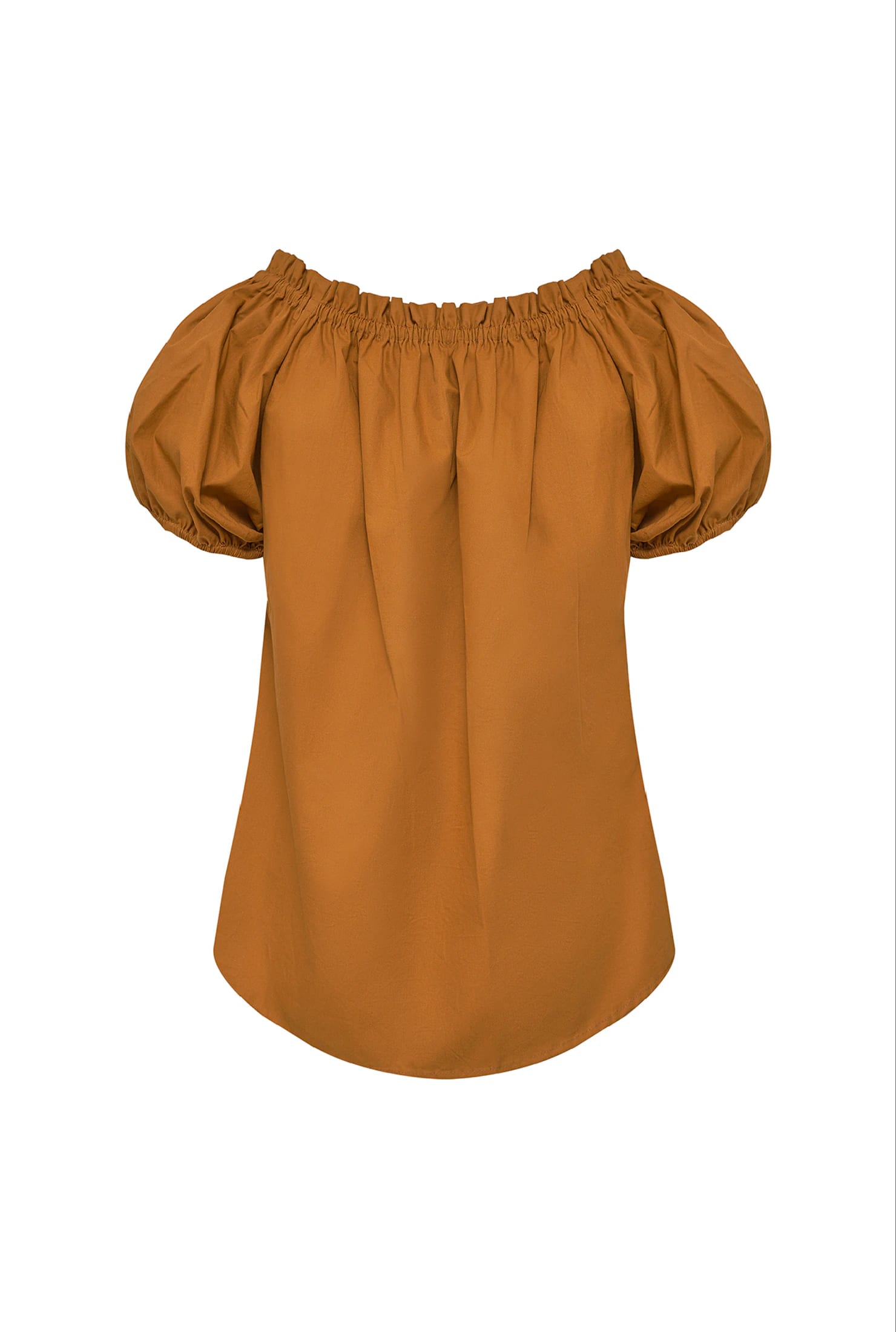 Julia Cotton Top / Tabaco - imagen 1