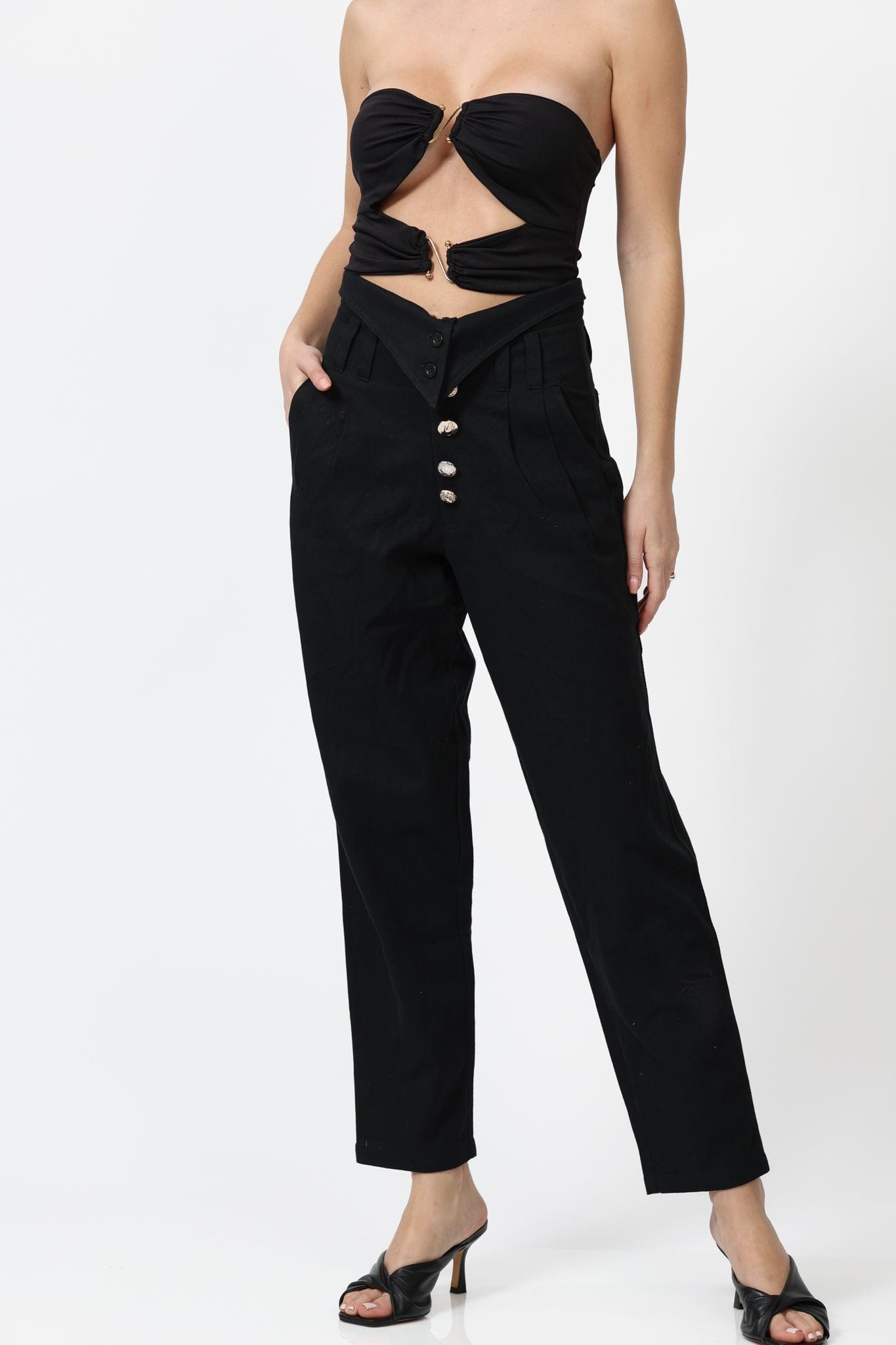 V CORSET BLACK - imagen 3