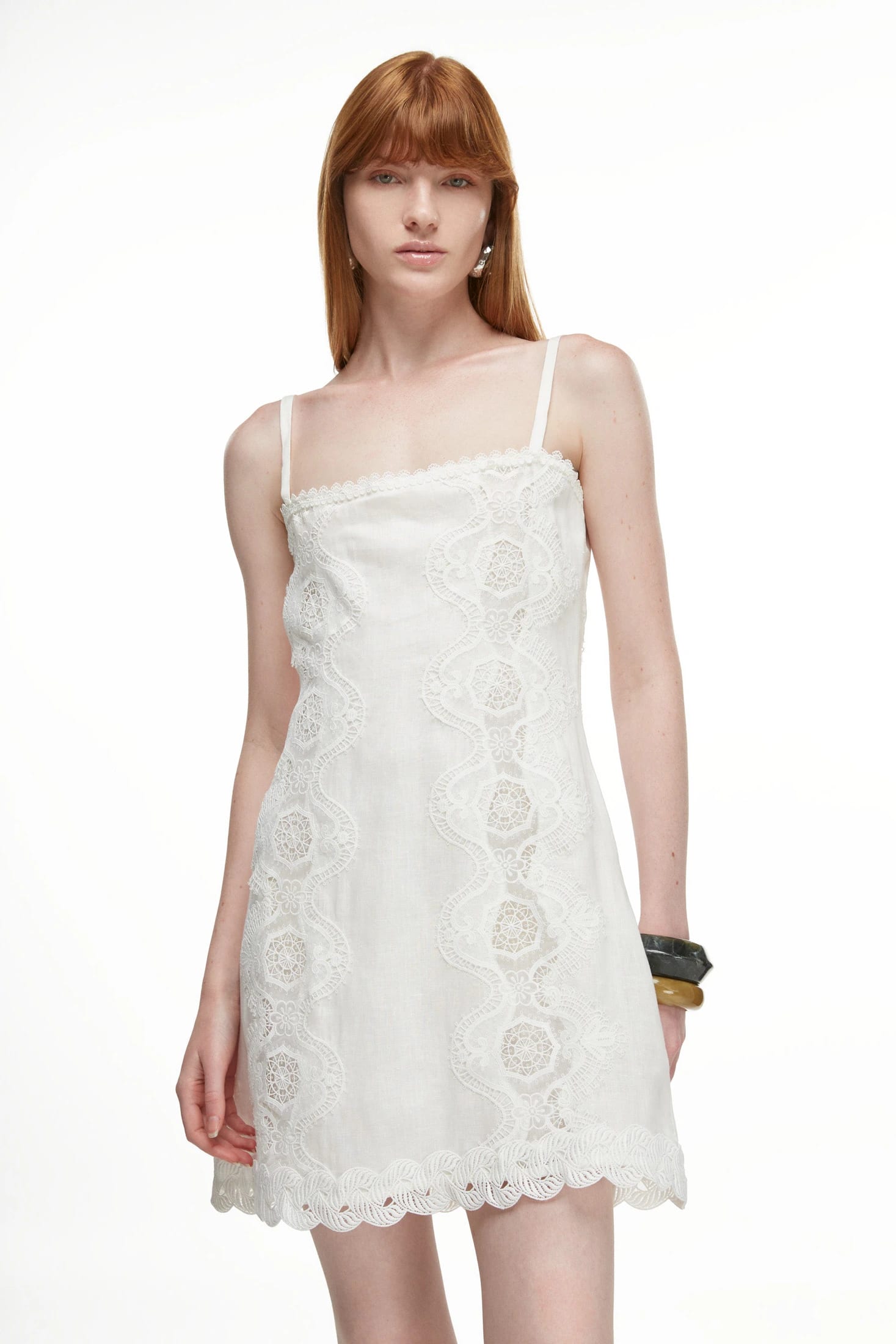 ROCIO MINI DRESS WHITE - imagen 2