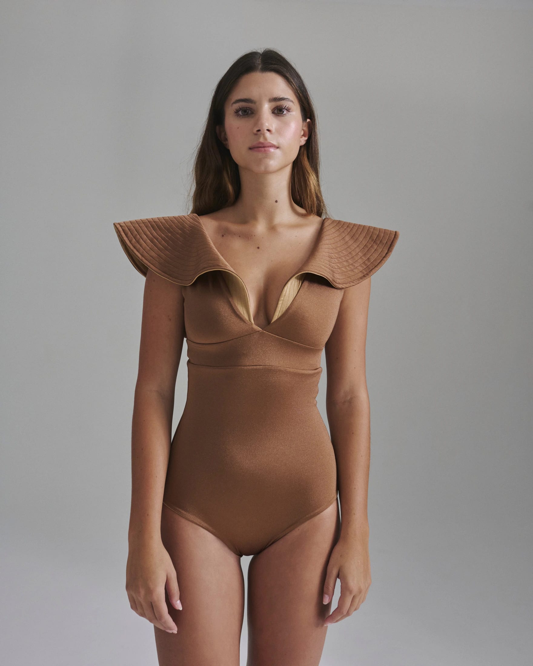 Quetzal One Piece / Brown - Gold - imagen 5