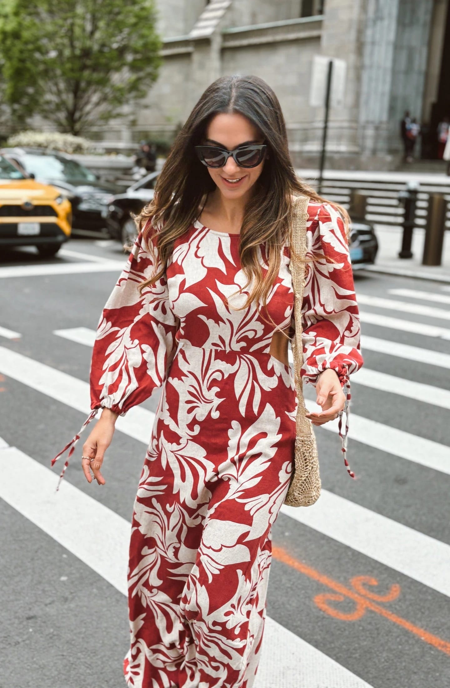 Coral Wine Dress - imagen 1