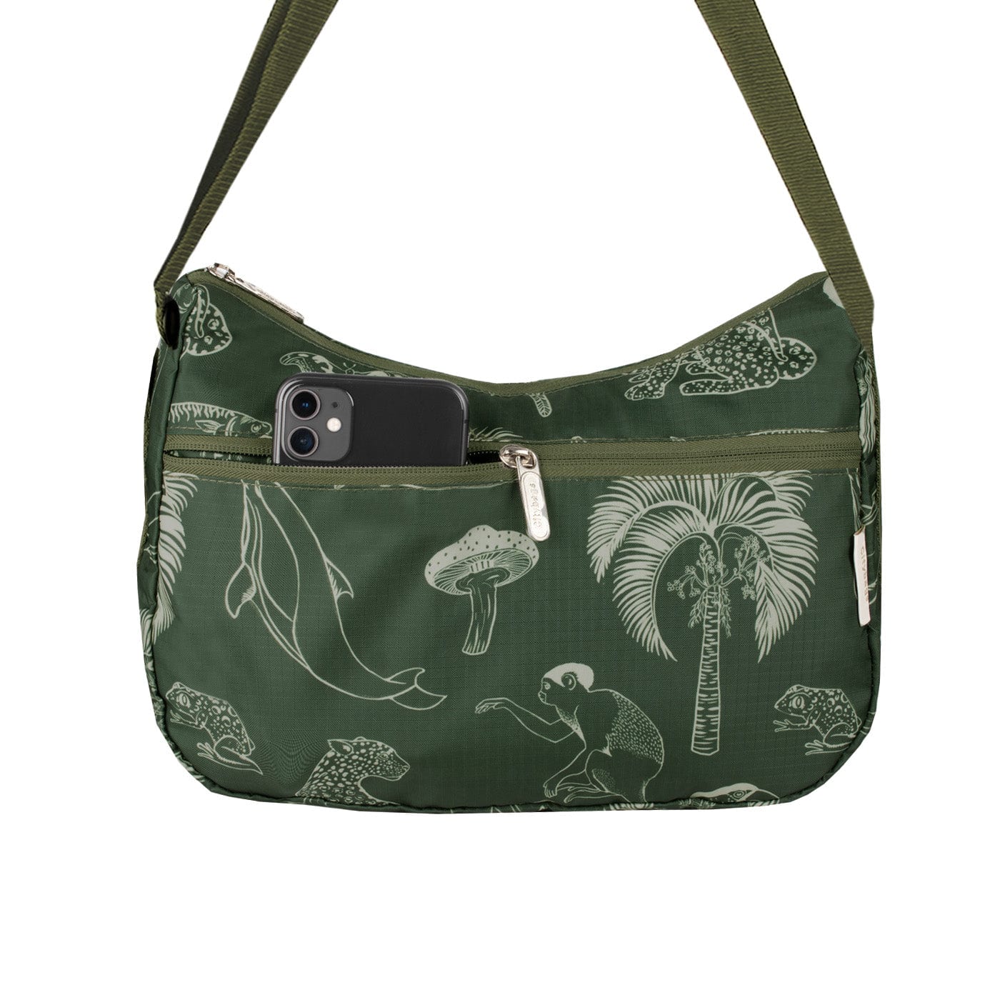 Bolso City Manos libres ULTRA Plegable Estampado Amazona Citybags - imagen 4