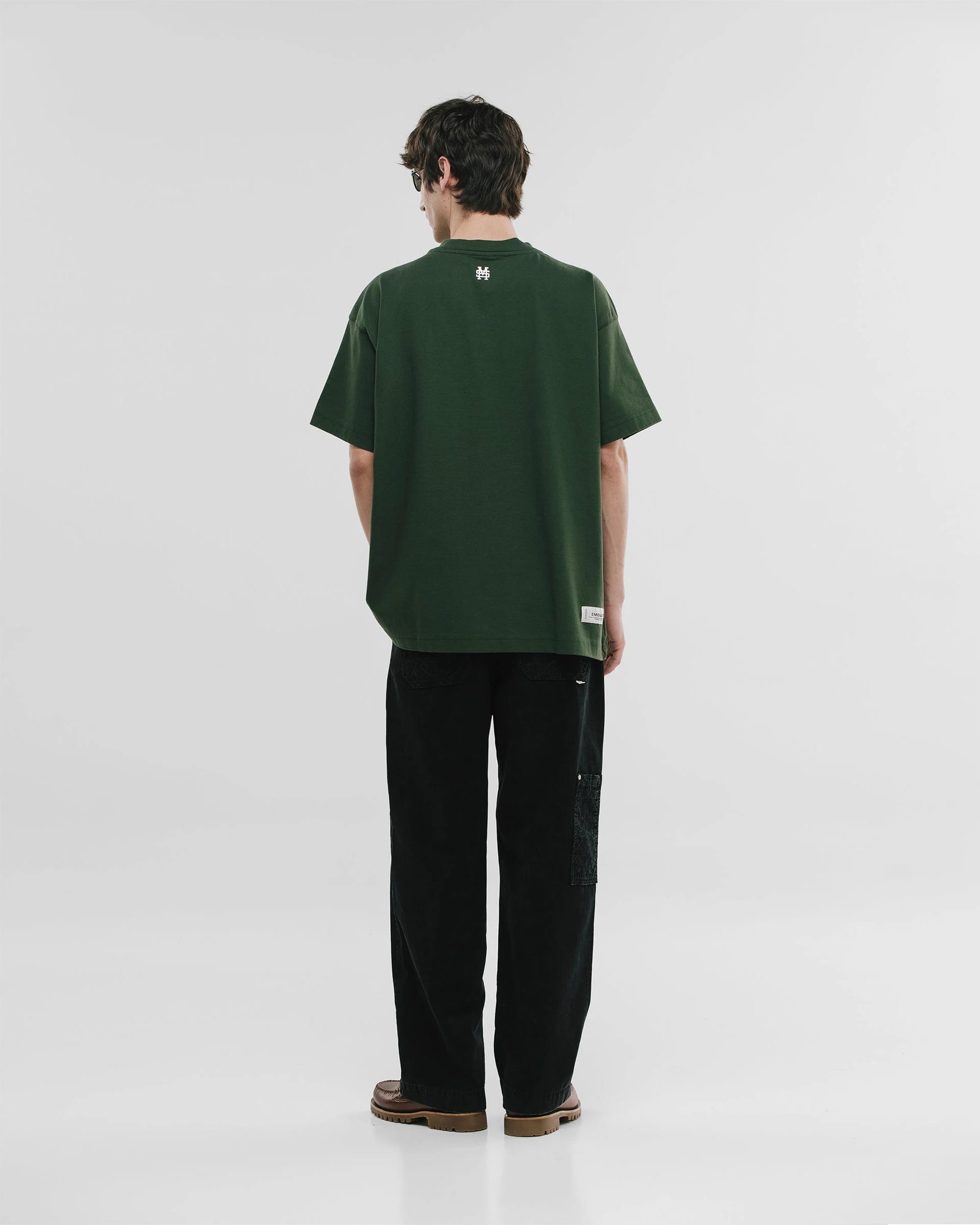 Camiseta Oversized Básica V4 - Forest Green - imagen 3