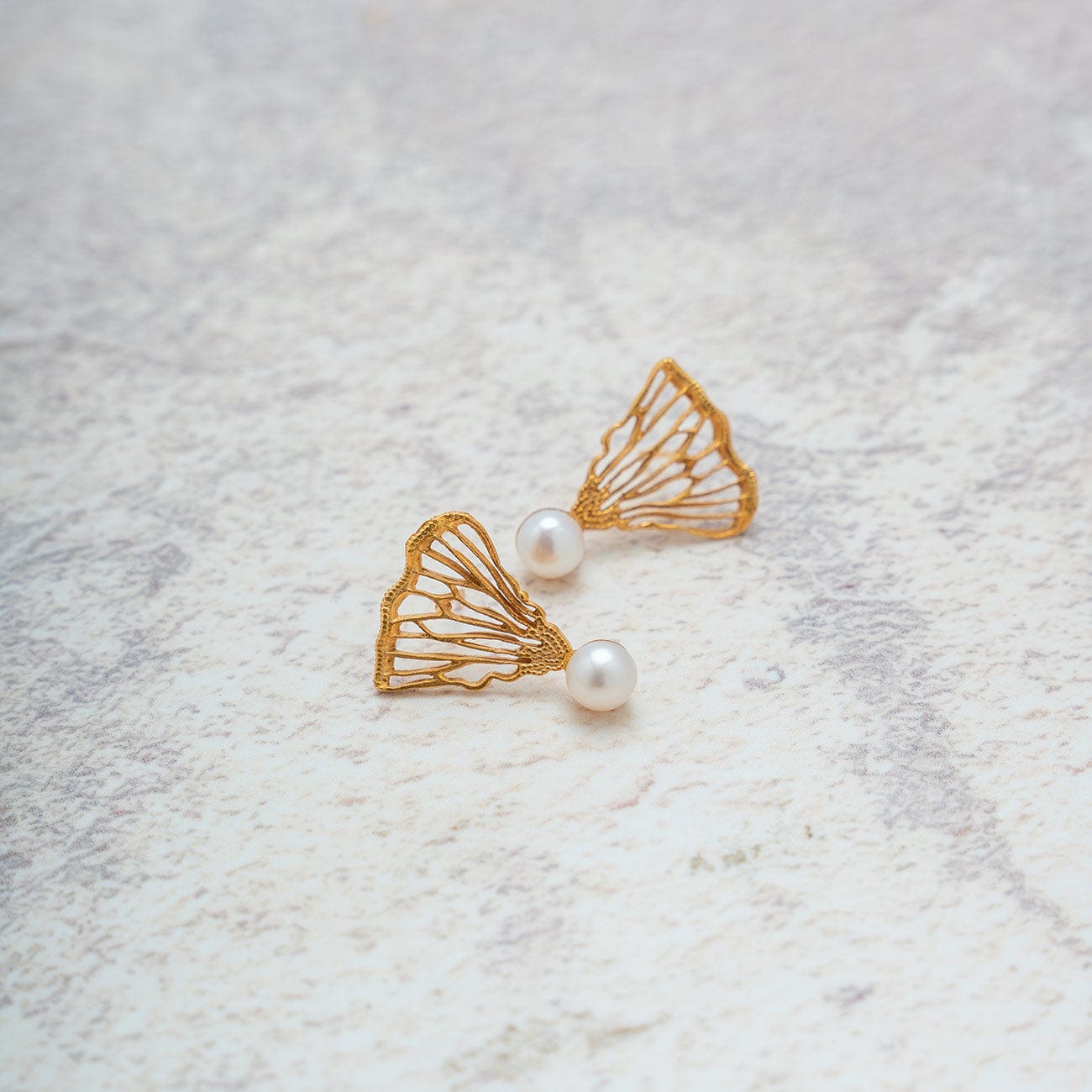 ARETES BUTTERFLY PEQUENOS - imagen 2