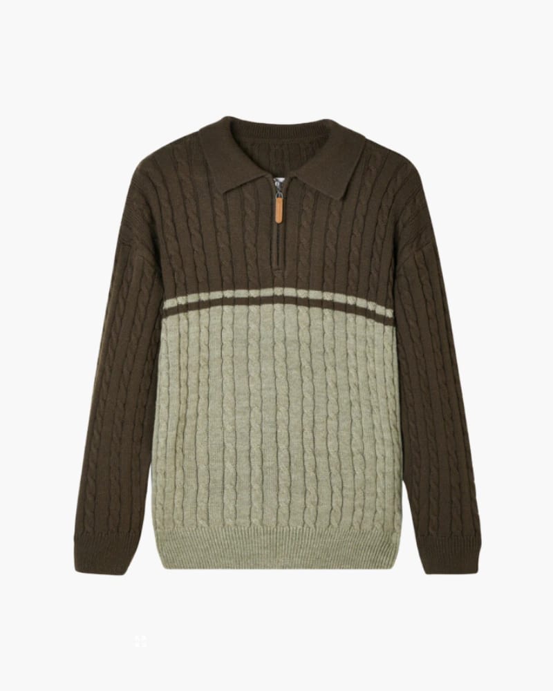 100% Premium Wool Zip Up - imagen 1