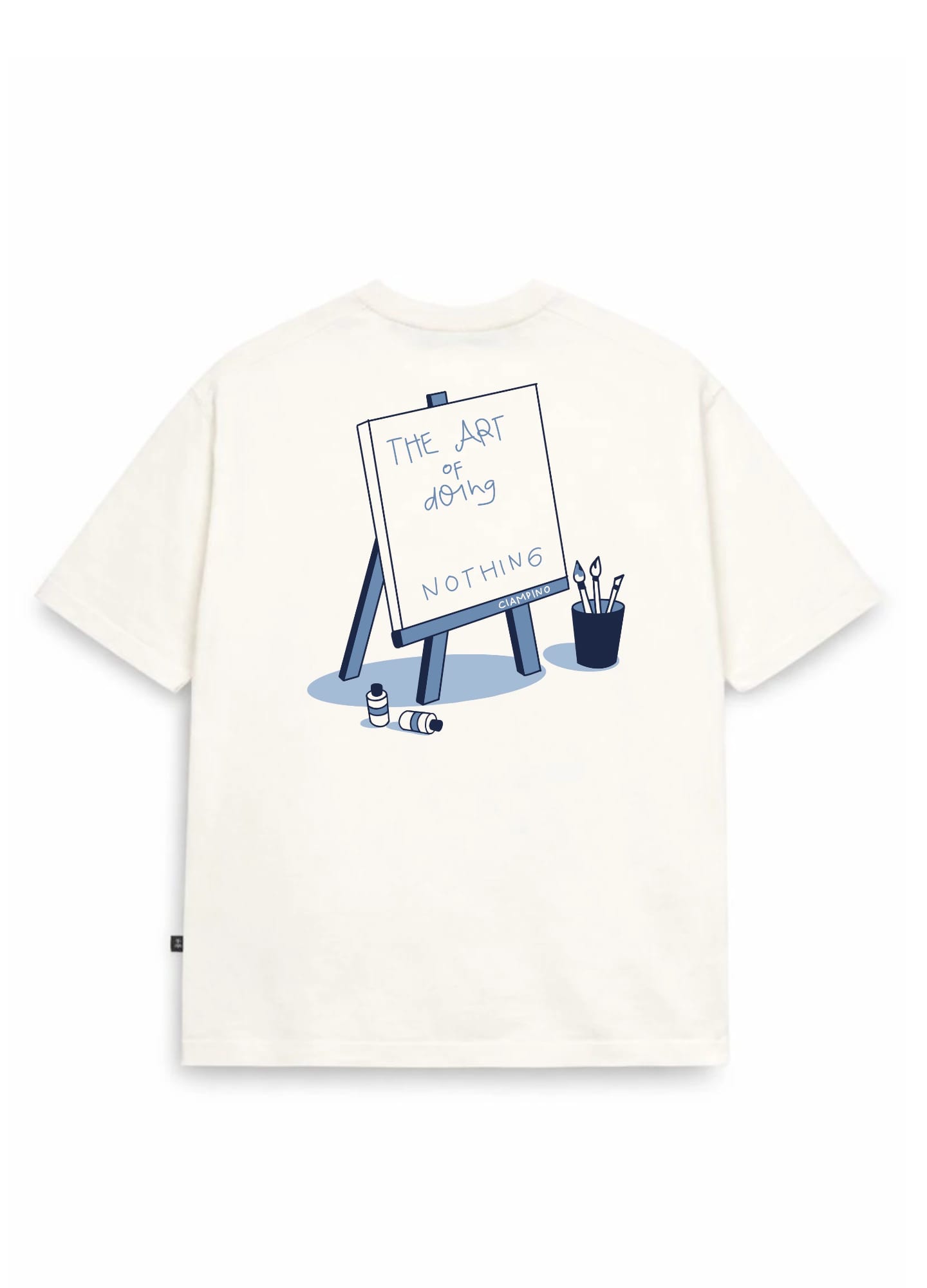 The Art Of Doing Nothing Oversized - Blanco - imagen 1