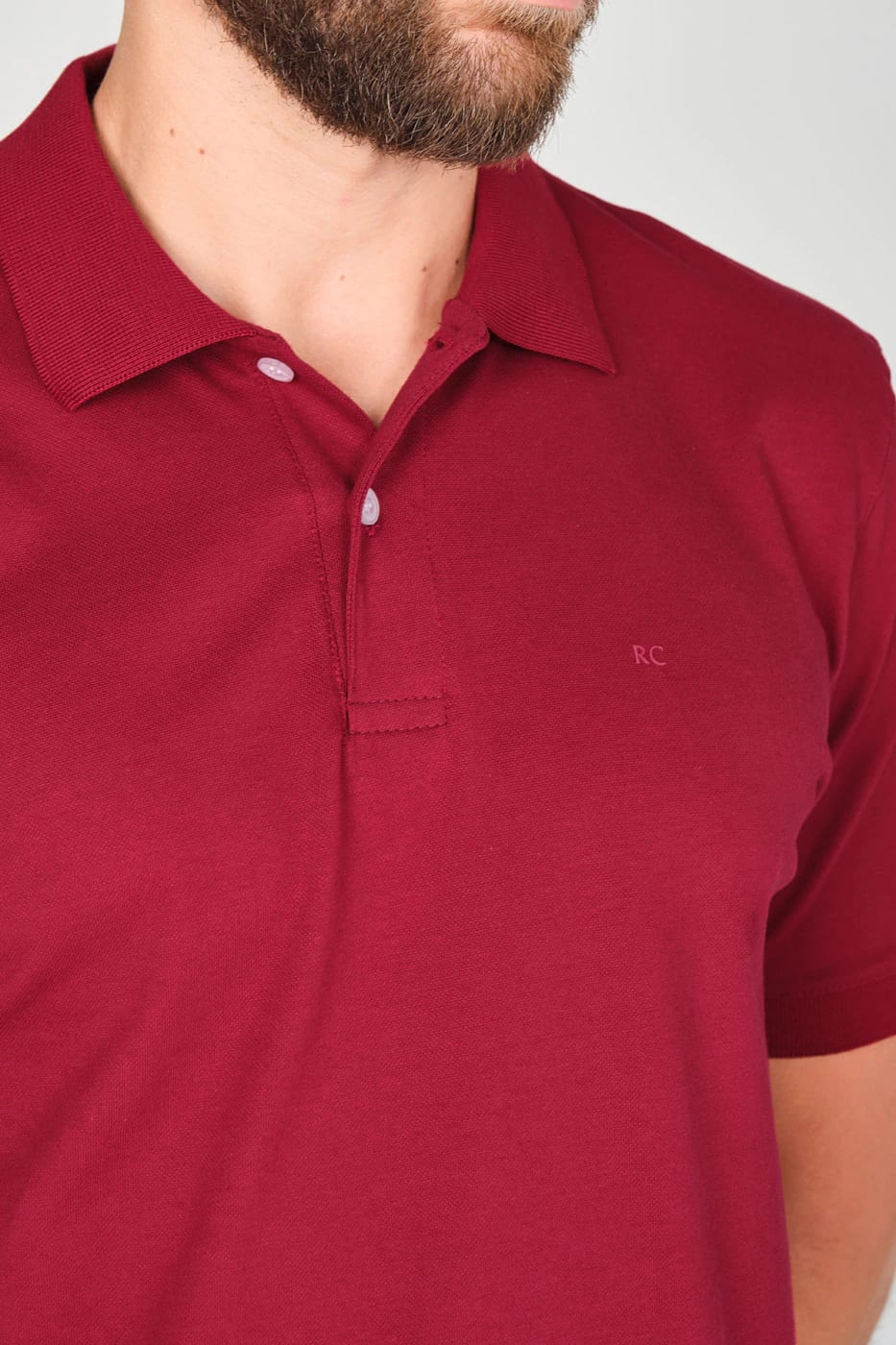 Camiseta Polo 100% Algodón Piqué Vintotinto - imagen 6