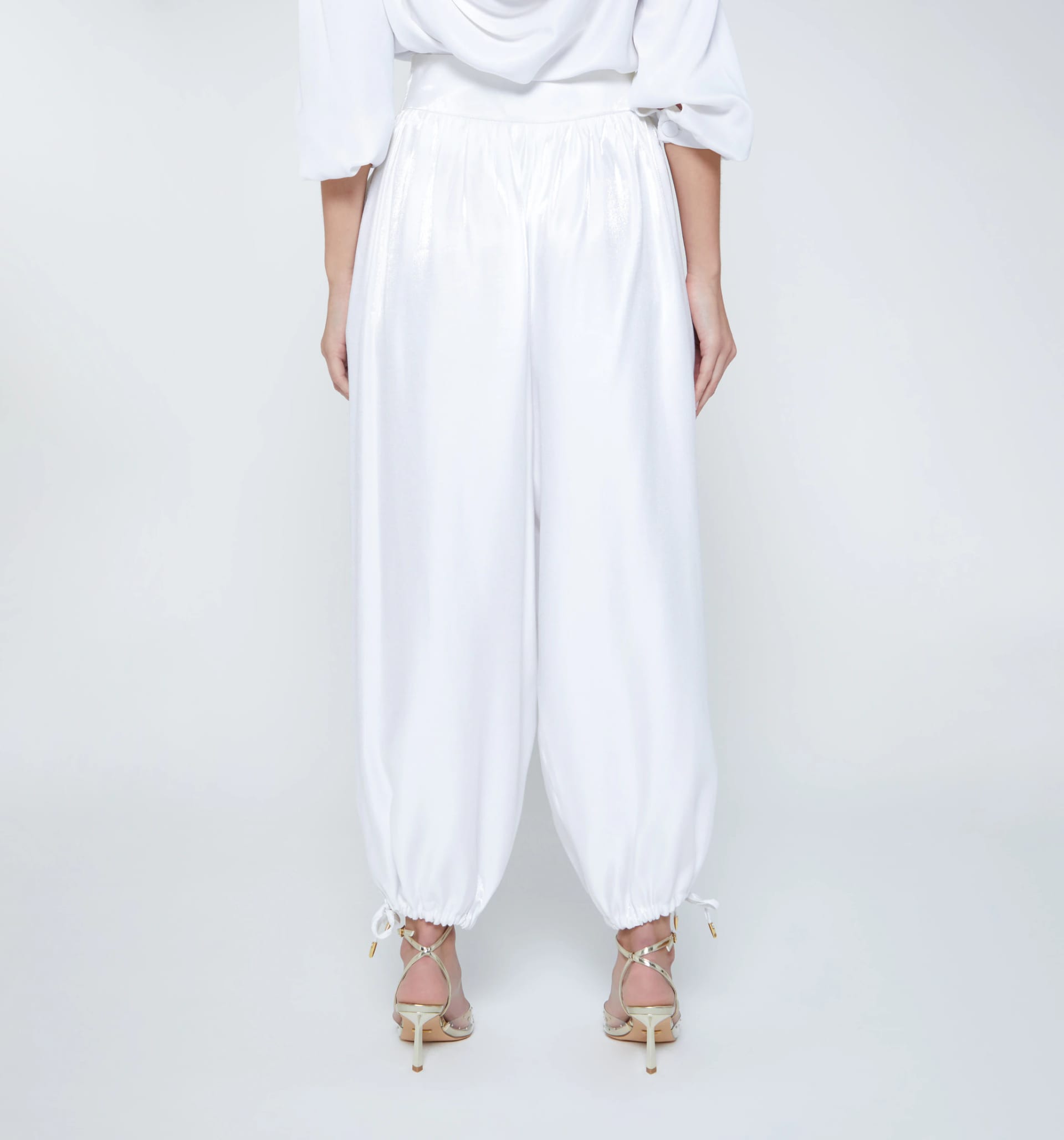 Pantalon aladin con pretina ancha - imagen 5