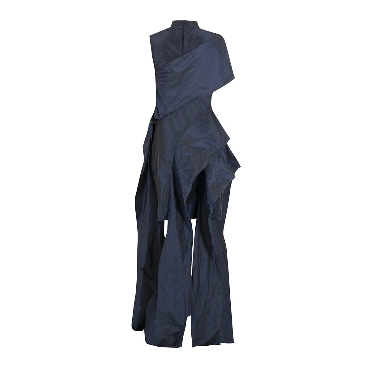 VESTIDO DE VOLANTE TAFETA - imagen 2