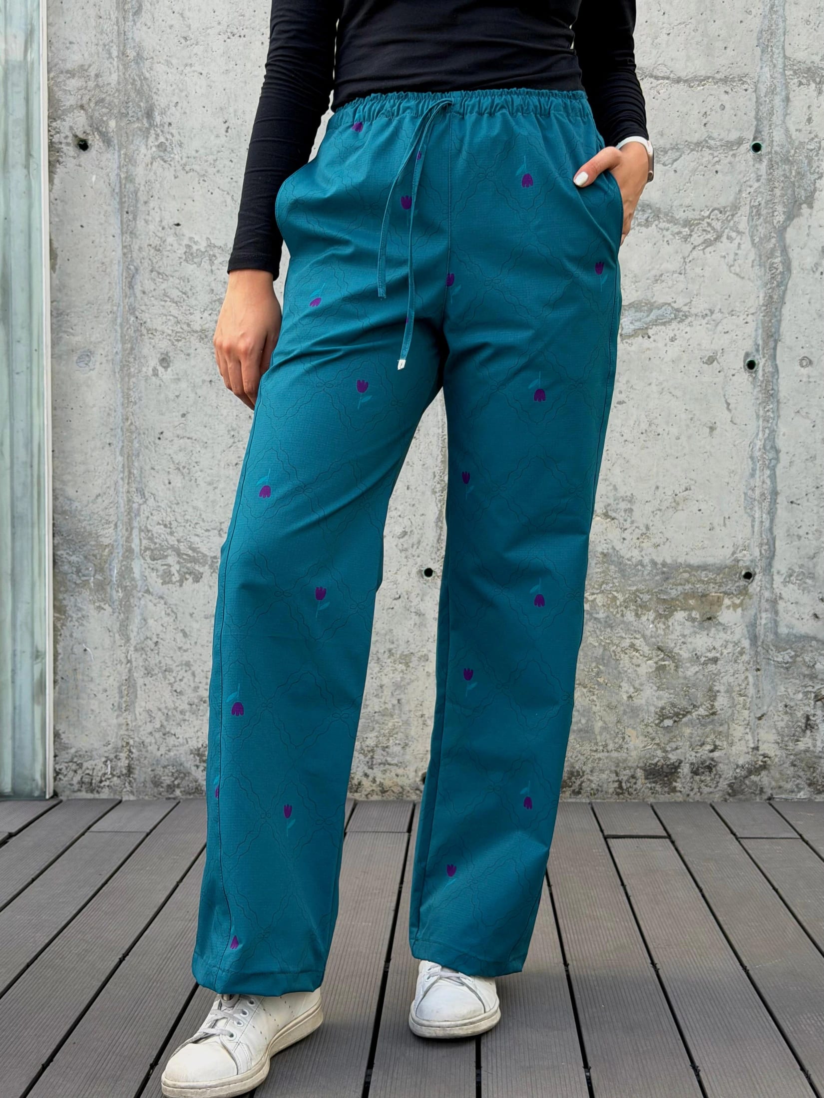 Pantalón Rombos Aqua - imagen 4
