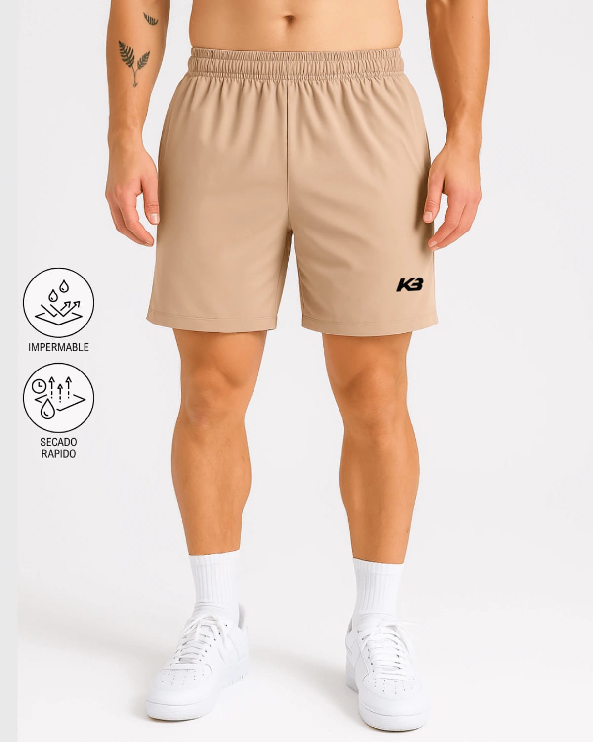 Pantaloneta Basica Impermeable┃KBMEN RF.131 - imagen 5