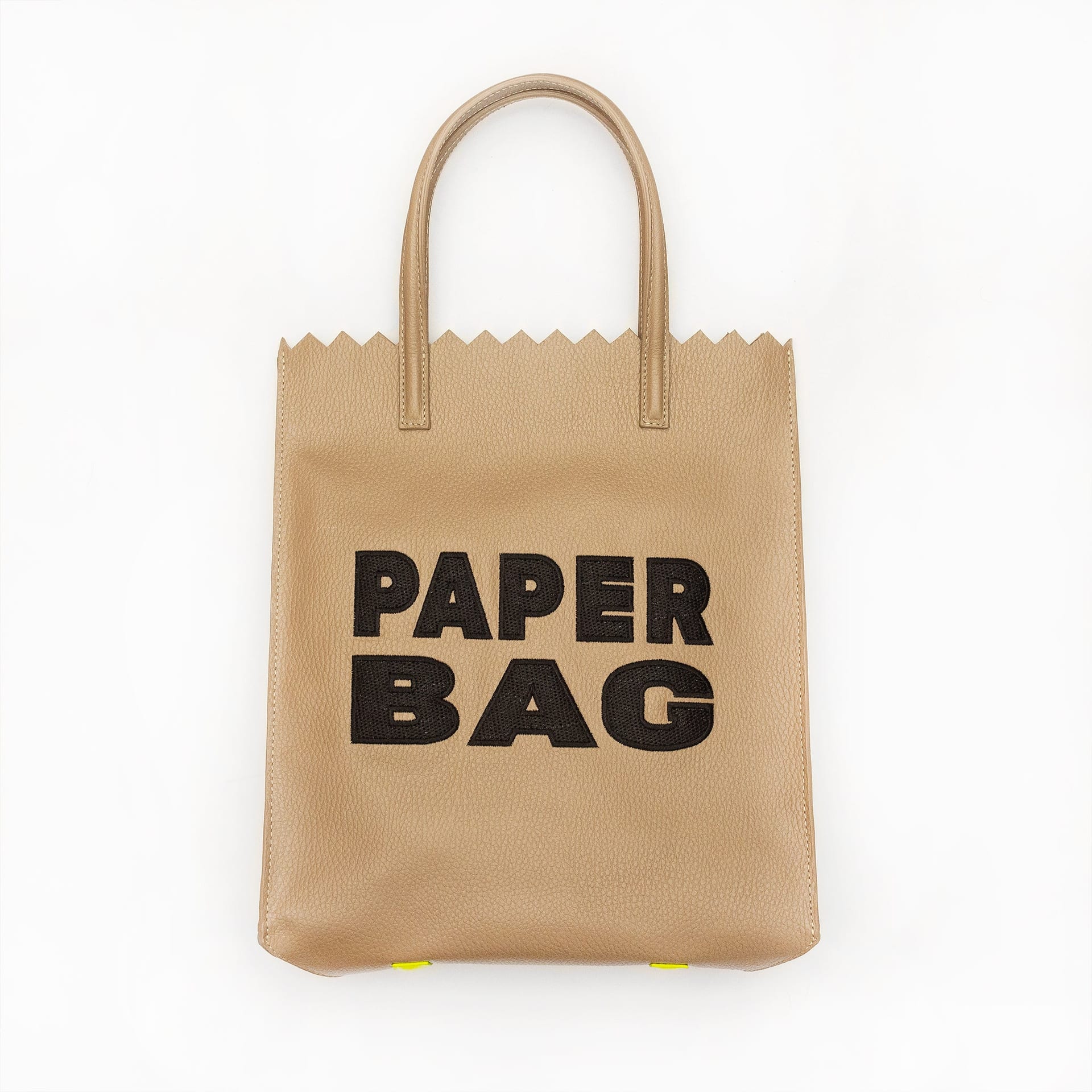 Paper Bag - Cocoa + Black Embroidery - imagen 1