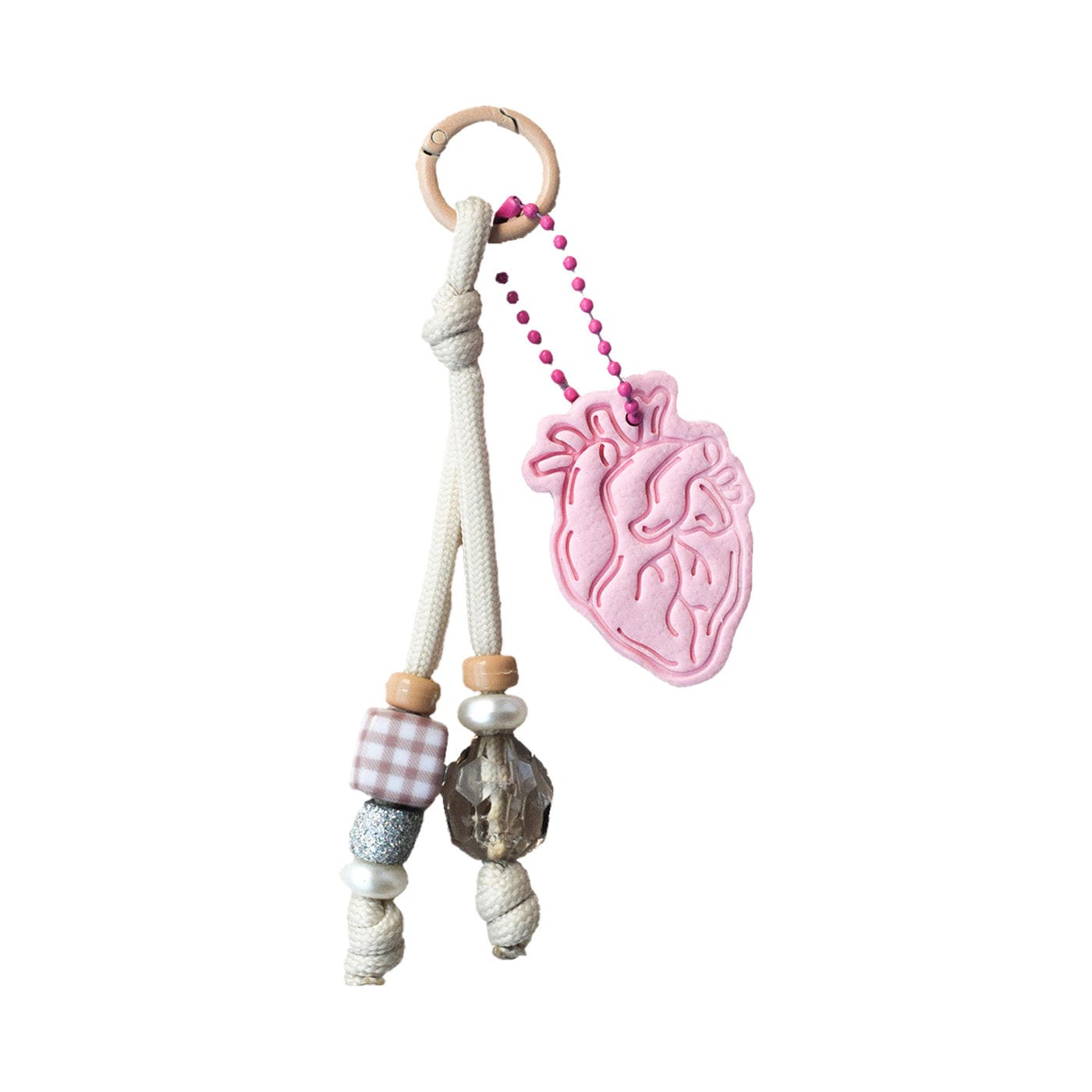 Charm Corazón anatómico Rose - imagen 2