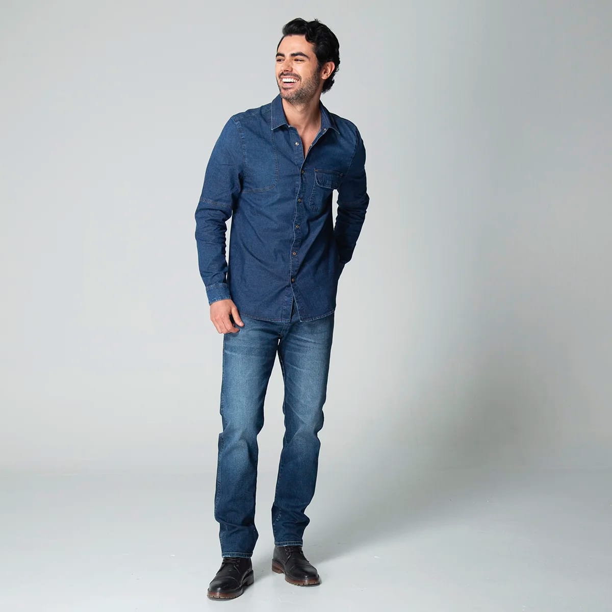 Camisa Denim Regular Dallas - imagen 2