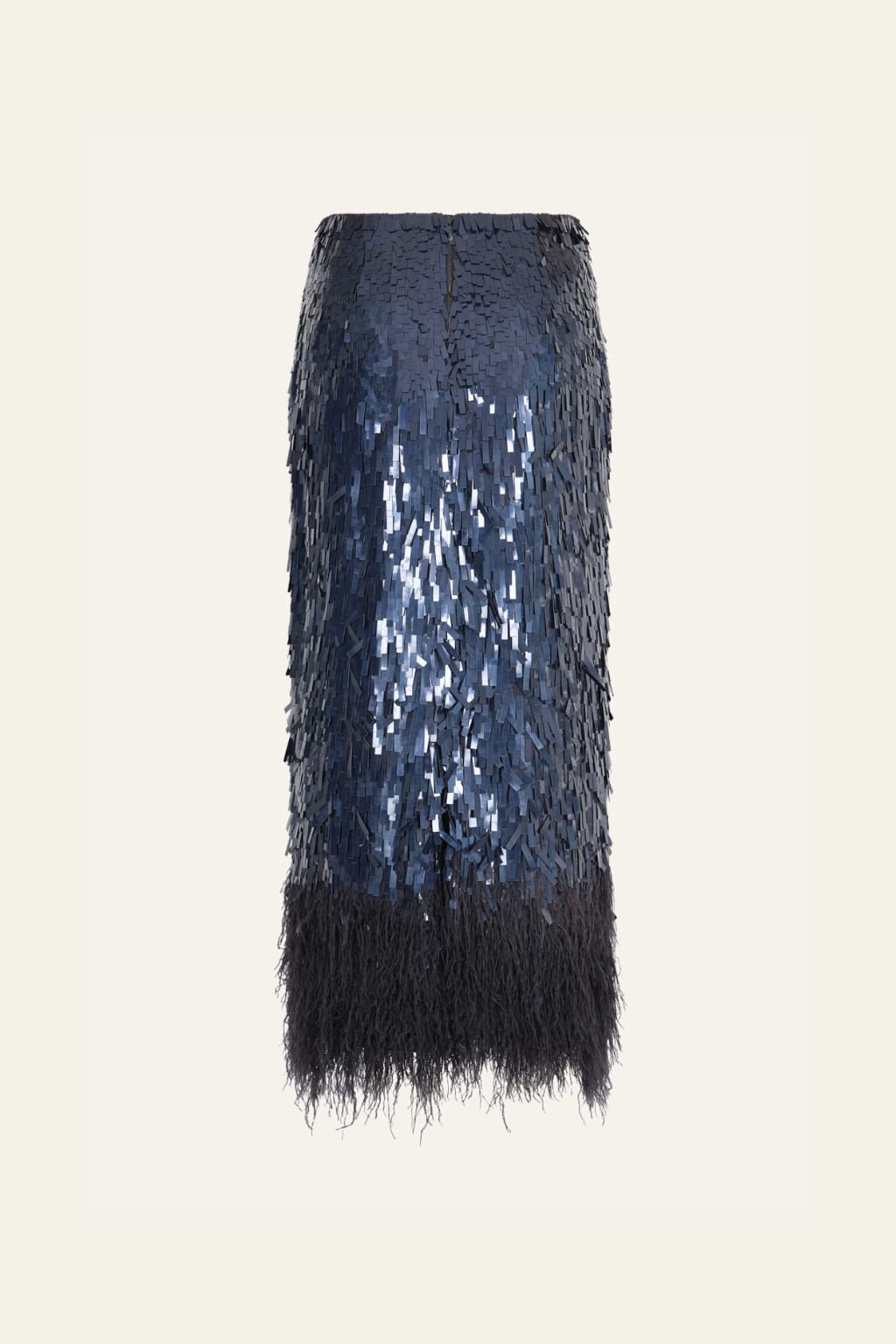 Visually Engaging Skirt in Midnight Blue - imagen 2