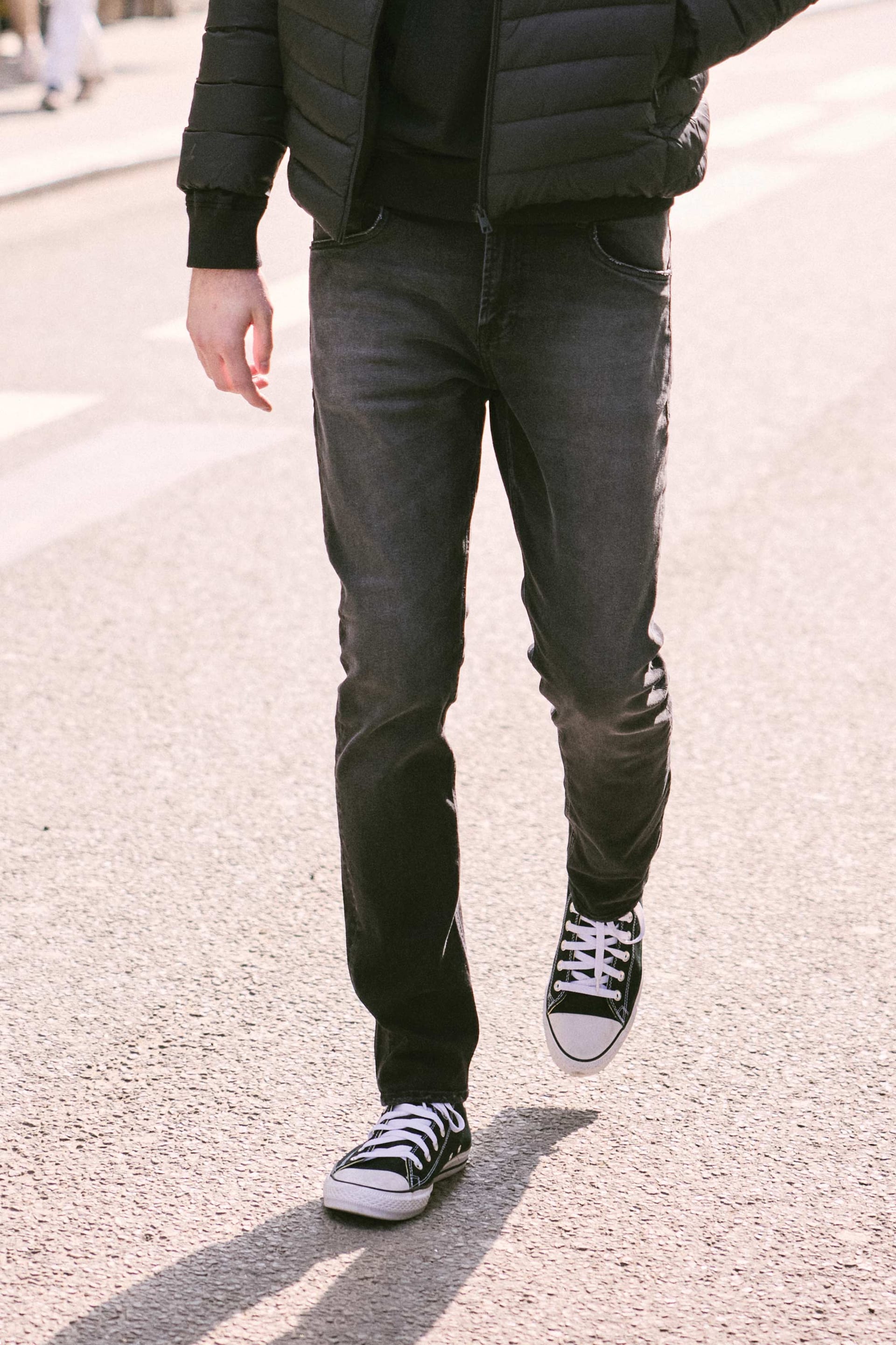 BLACK DENIM JEAN - imagen 1