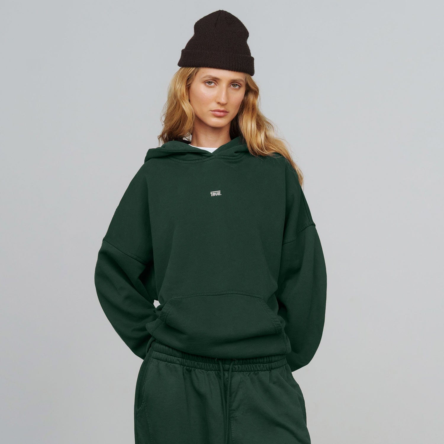 True Classic Hoodie - Pine Green - imagen 2