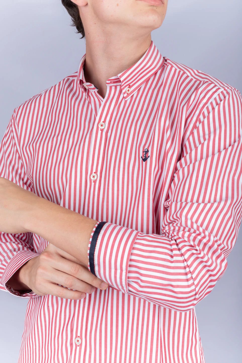 Camisa Rayas Rojas - imagen 3