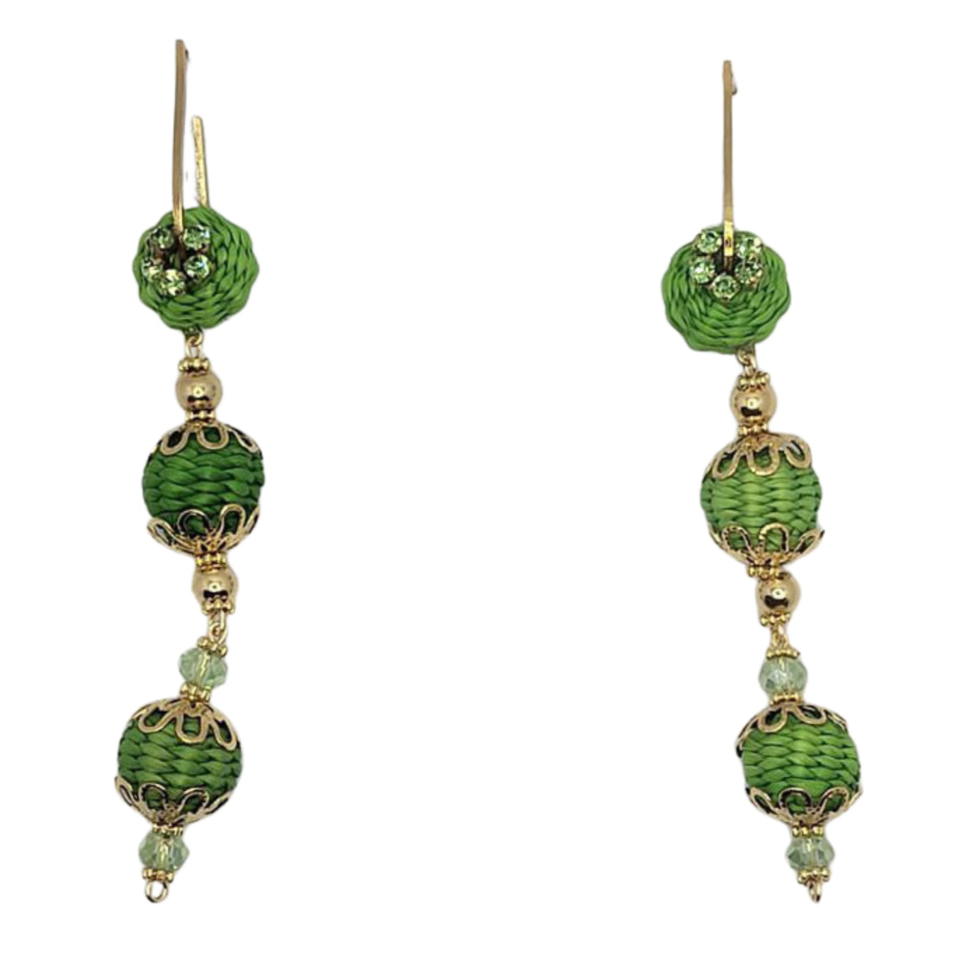 Earth Seeds Long Earrings - imagen 2