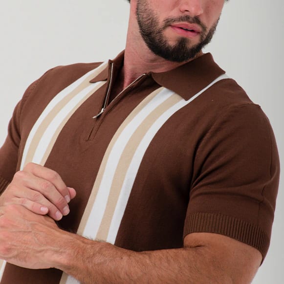 SUETER TIPO POLO MODA TEJIDO HOMBRE - imagen 5