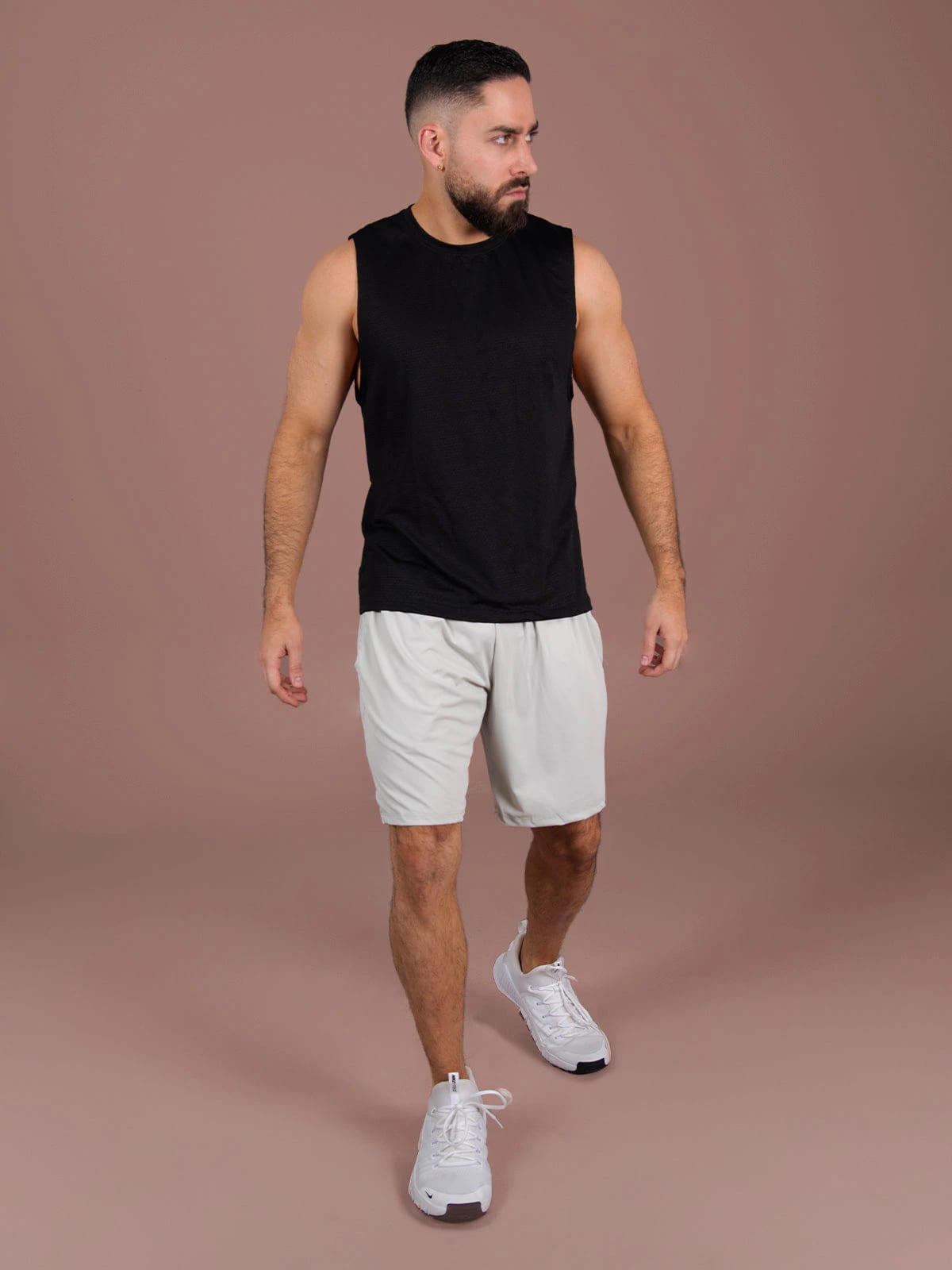 Pantaloneta basica ibiza hombre plata - imagen 2